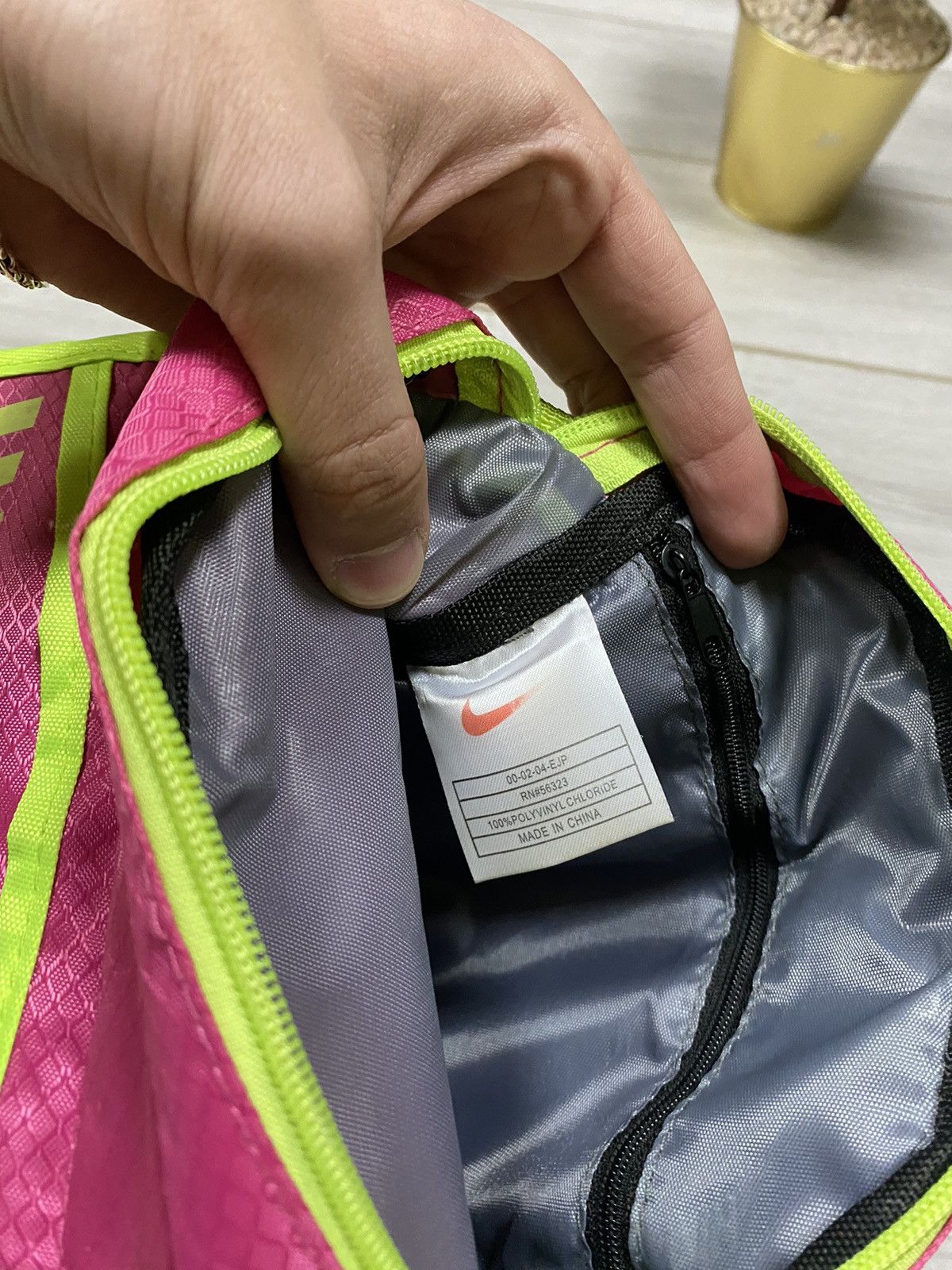 Nike Nike 1990 vintage shoulder big logo bag Size ONE SIZE - 6 Thumbnail
