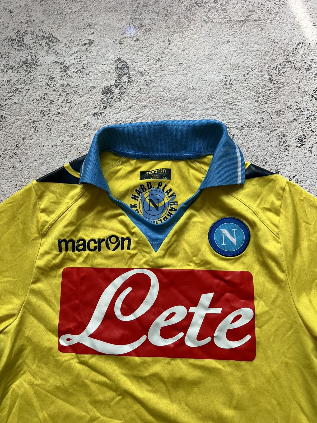 Macron × Vintage 2011/12 NAPOLI Macron Jersey Shirt Size US S / EU 44-46 / 1 - 1 Thumbnail