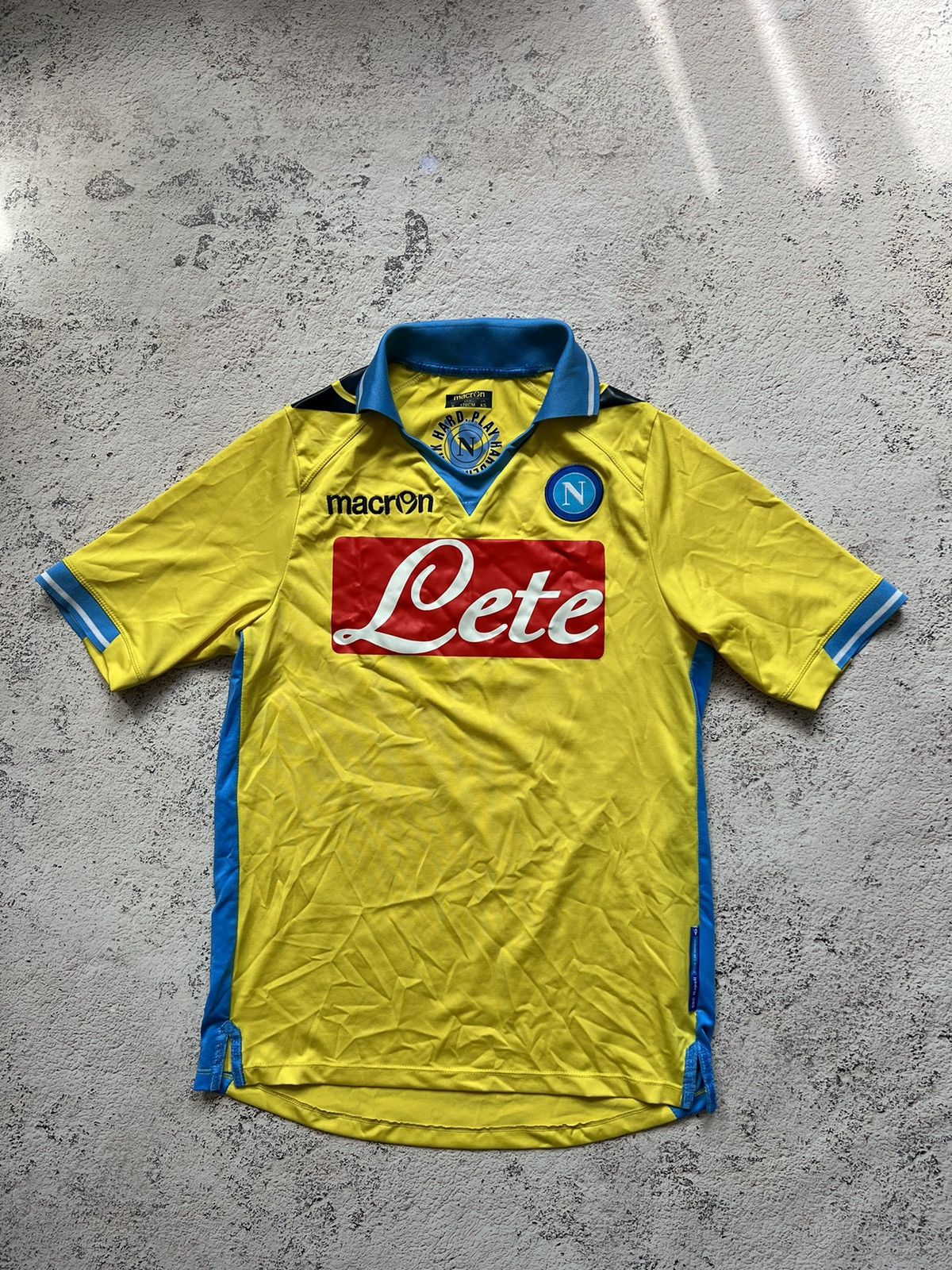 Macron × Vintage 2011/12 NAPOLI Macron Jersey Shirt Size US S / EU 44-46 / 1 - 2 Thumbnail