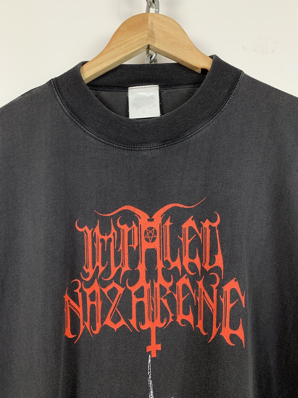 Band Tees Vintage Impaled Nazarene Is The Only Law Long Sleeve Shirt Size US XL / EU 56 / 4 - 8 Thumbnail
