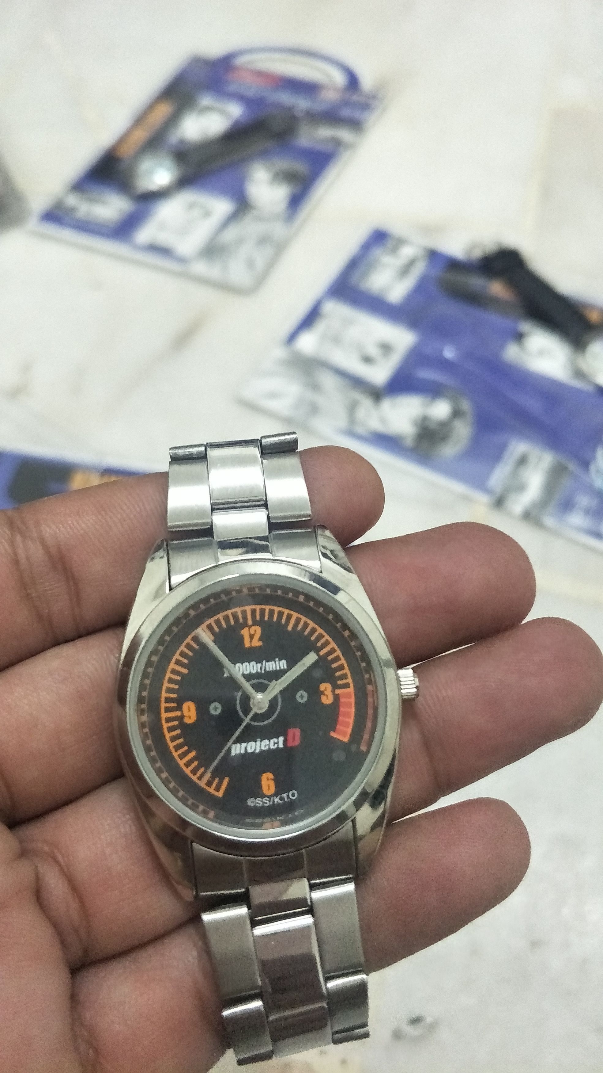 Anime × Japanese Brand VINTAGE INITIAL D WRISTWATCH Size ONE SIZE - 8 Thumbnail