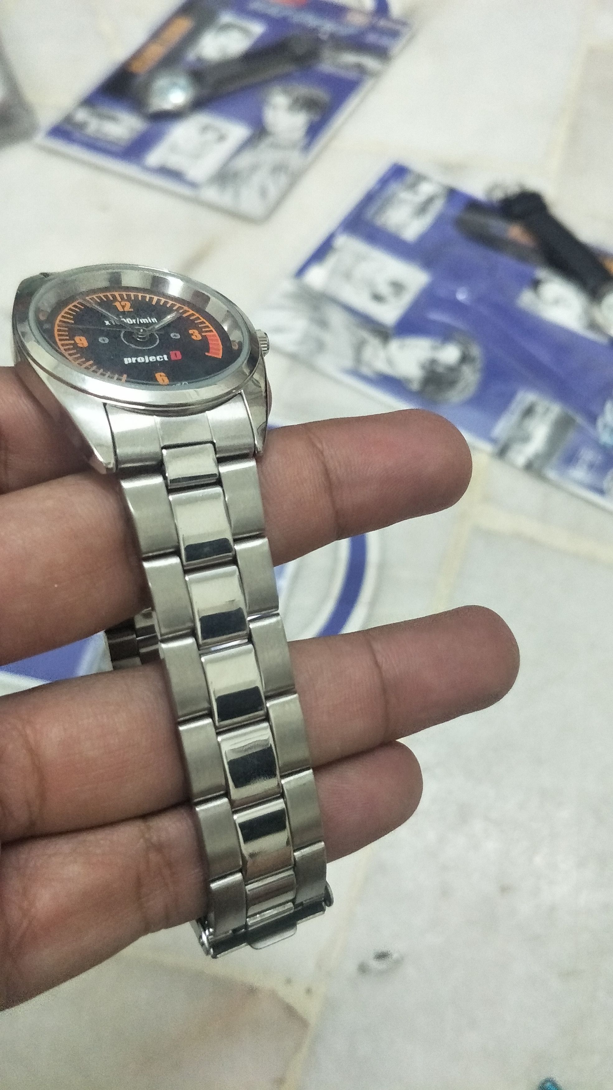 Anime × Japanese Brand VINTAGE INITIAL D WRISTWATCH Size ONE SIZE - 7 Thumbnail