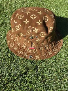 Supreme x Louis Vuitton 5-Panel Hat Brown