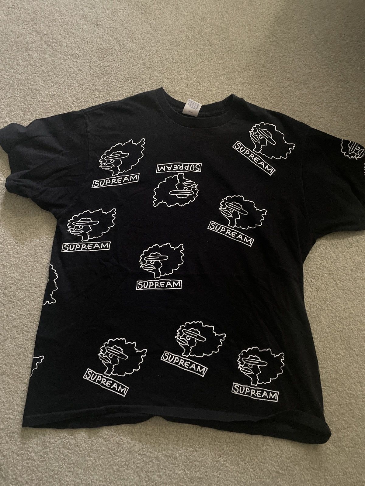supreme gonz tee ブラック　Mサイズ supreme gonz tee ブラック Mサイズ - メルカリ