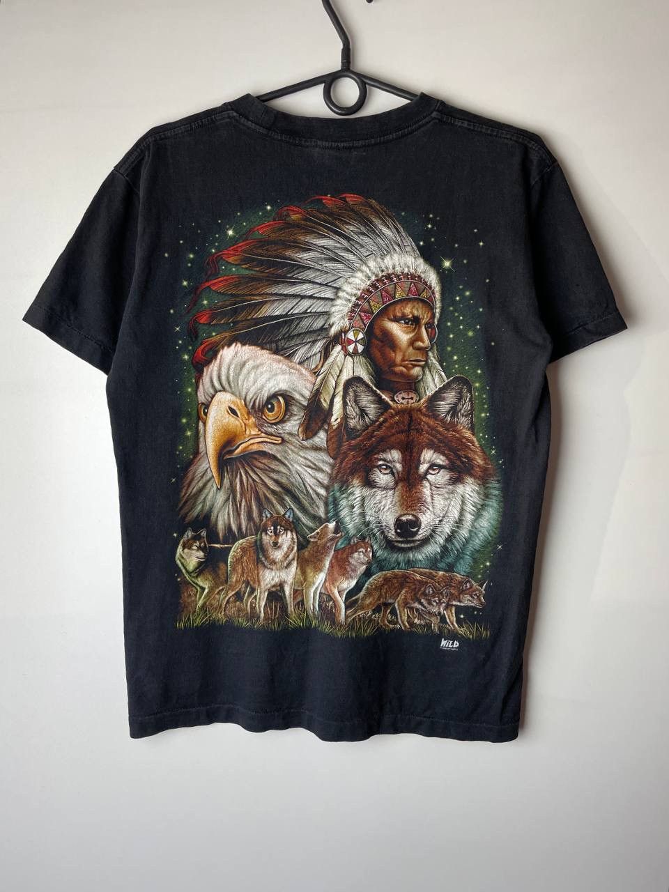Vintage Indian Wolf vintage t-shirts size M Size US M / EU 48-50 / 2 - 2 Thumbnail