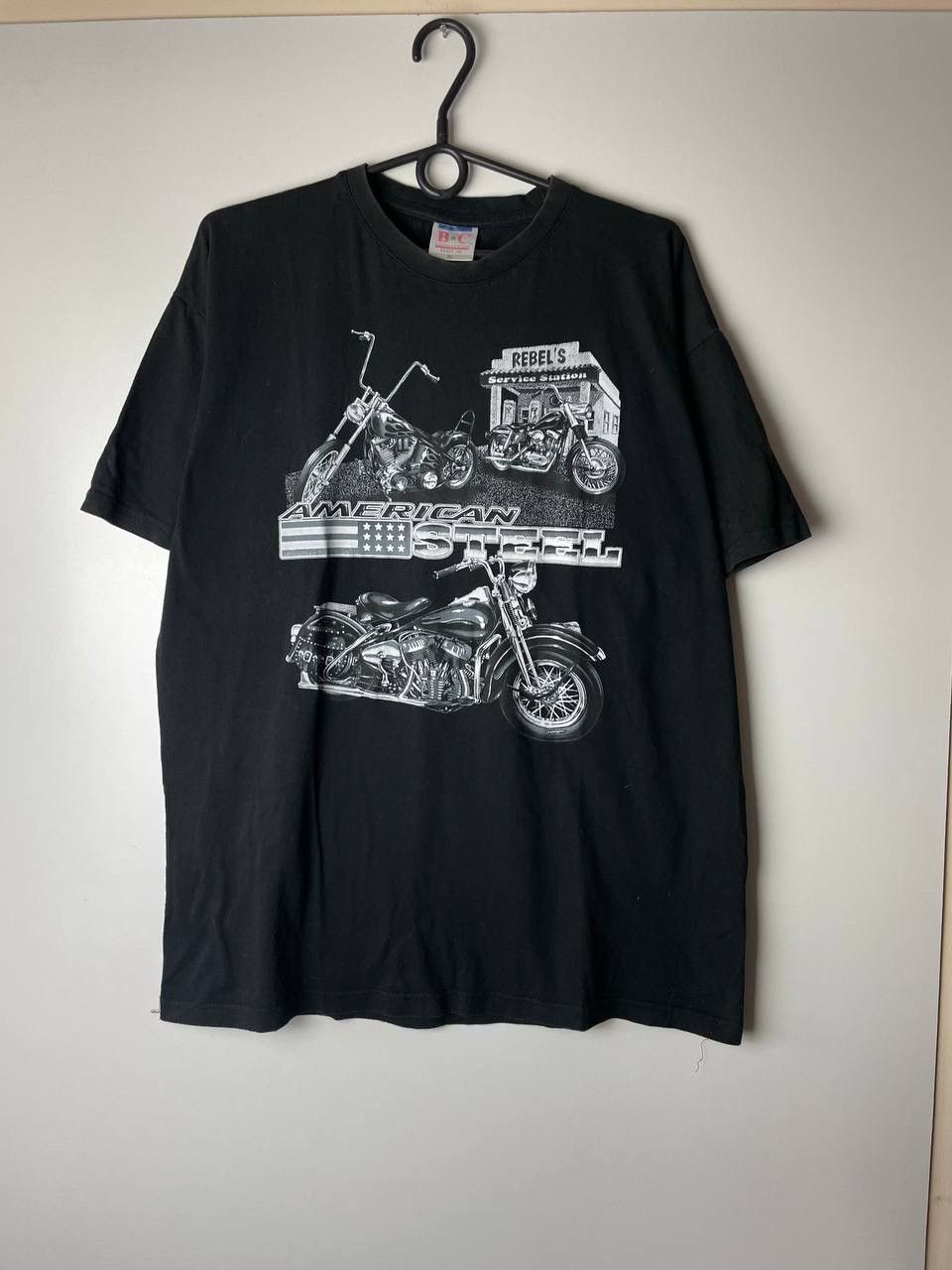 Vintage American Steel Harley Davidson vintage t-shirts size XL Size US XL / EU 56 / 4 - 1 Thumbnail