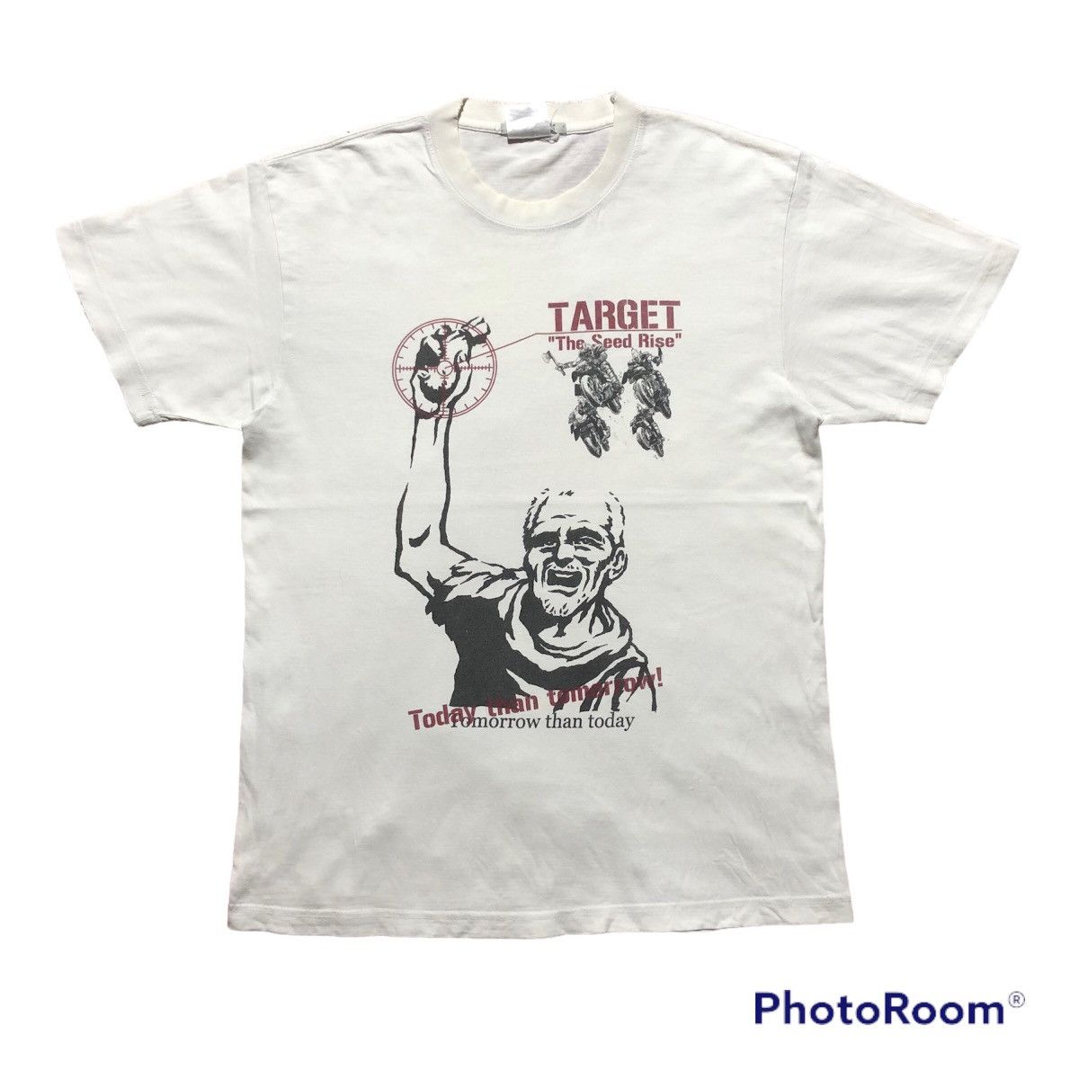 Anime Rare‼️🔥Vintage Target The Seed Rise Cospa Distress T-Shirt Size US M / EU 48-50 / 2 - 1 Thumbnail