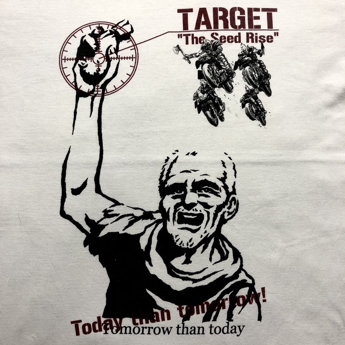 Anime Rare‼️🔥Vintage Target The Seed Rise Cospa Distress T-Shirt Size US M / EU 48-50 / 2 - 3 Thumbnail