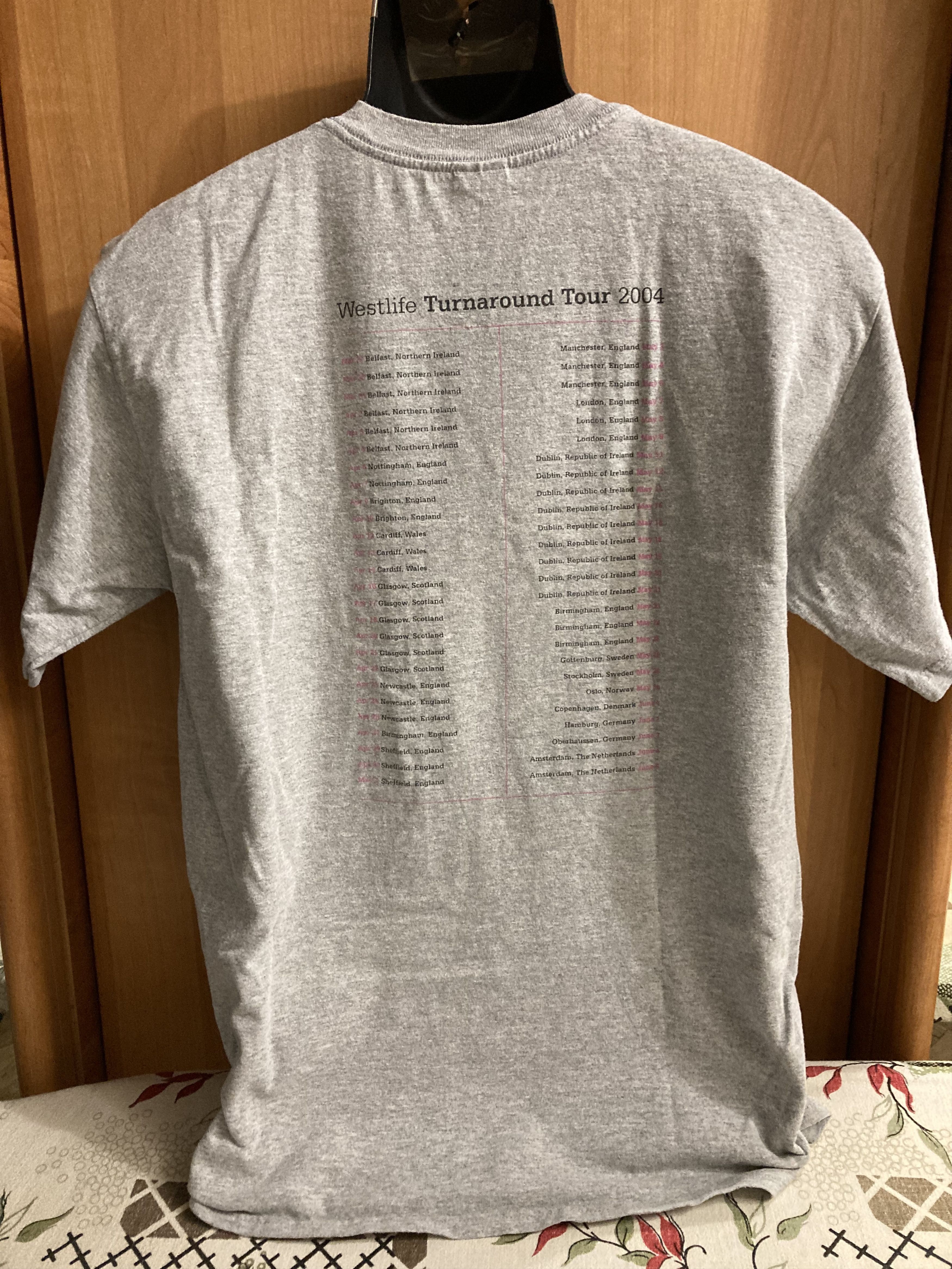 Band Tees Vintage Westlife Band Tee Like a Backstreetboys Take That Size US L / EU 52-54 / 3 - 6 Thumbnail