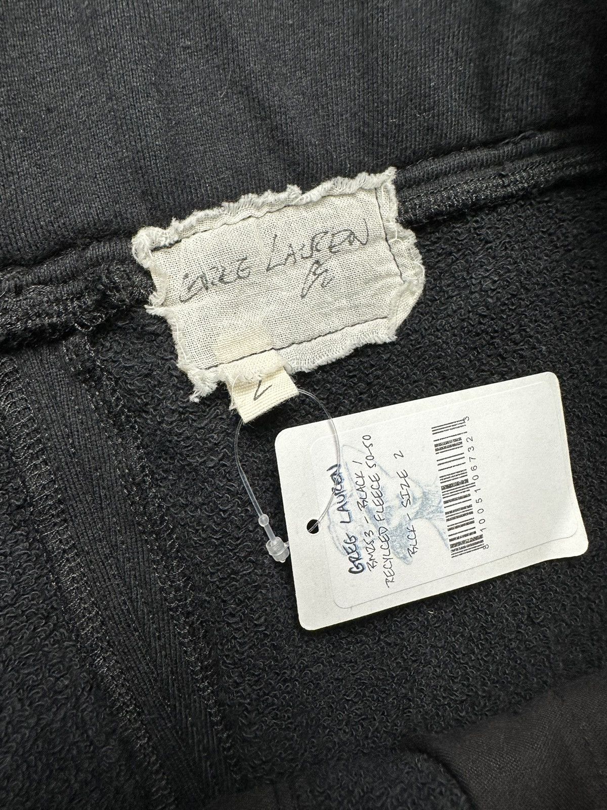Greg Lauren Black 50/50 Shorts Size US 34 / EU 50 - 3 Thumbnail