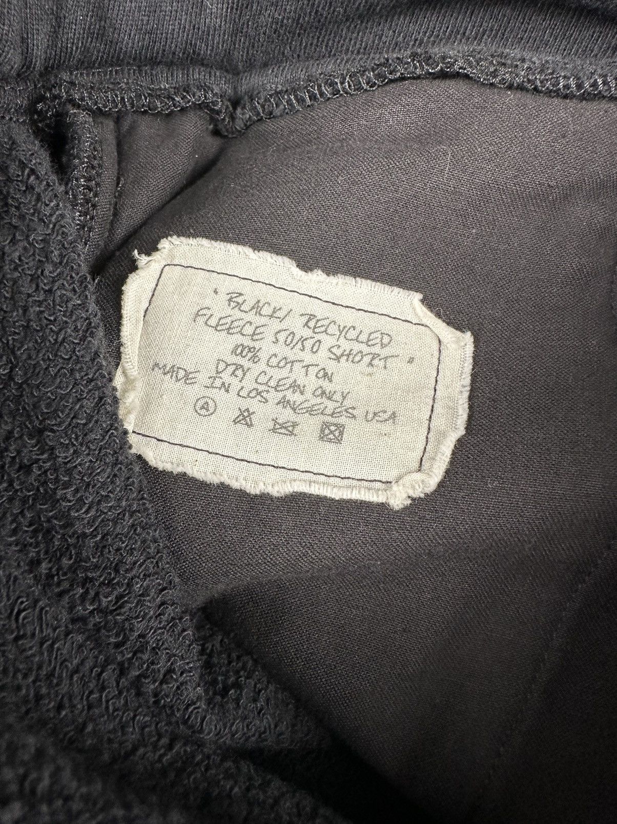 Greg Lauren Black 50/50 Shorts Size US 34 / EU 50 - 4 Thumbnail