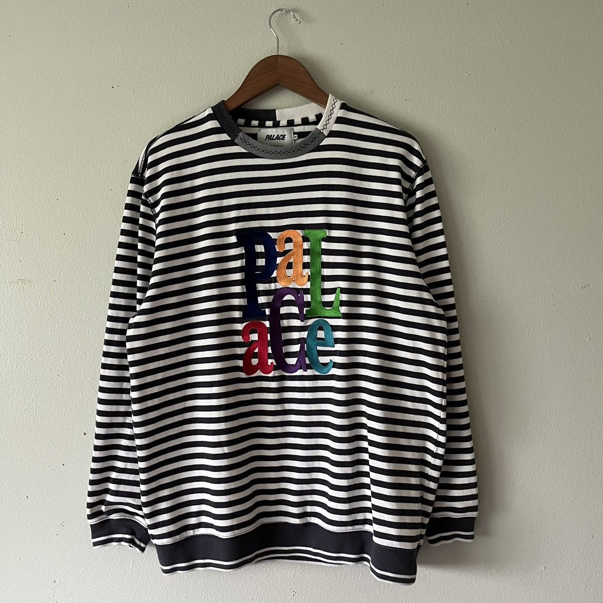 Palace Palace Zig-Zag Crew Sweatshirt Size US M / EU 48-50 / 2 - 1 Thumbnail