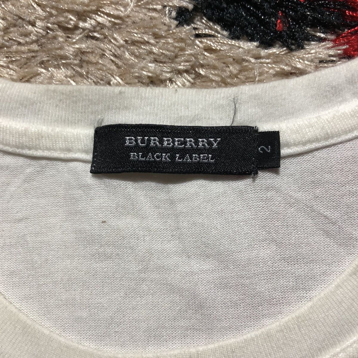 Black Label Rare‼️🔥Burberry Black Label Big Logo Motion T-Shirt Size US S / EU 44-46 / 1 - 5 Thumbnail