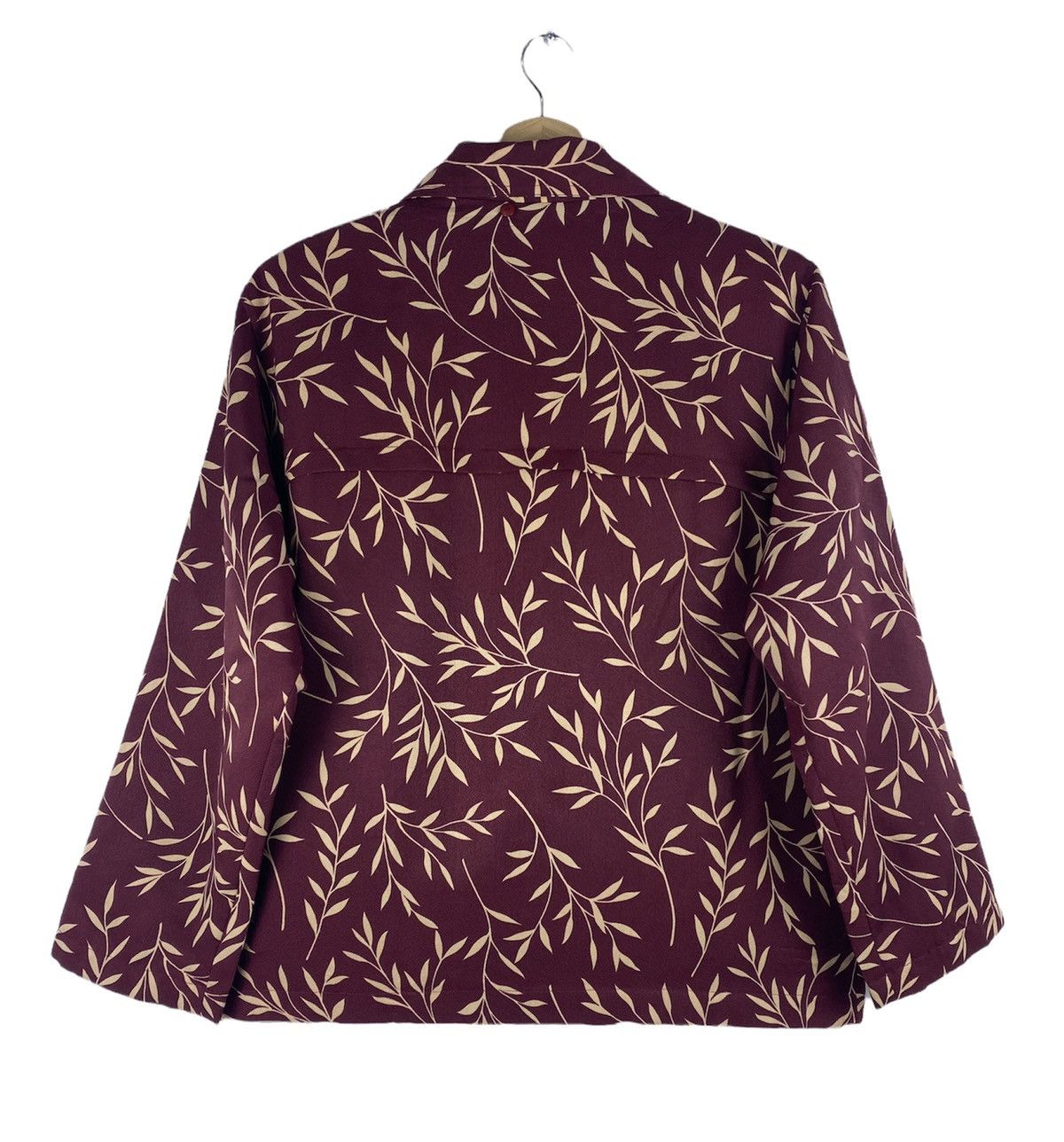 Japanese Brand NEED GONE 🔥 Vintage Printed Flora Flowers Zip Up Jacket Size US L / EU 52-54 / 3 - 3 Thumbnail