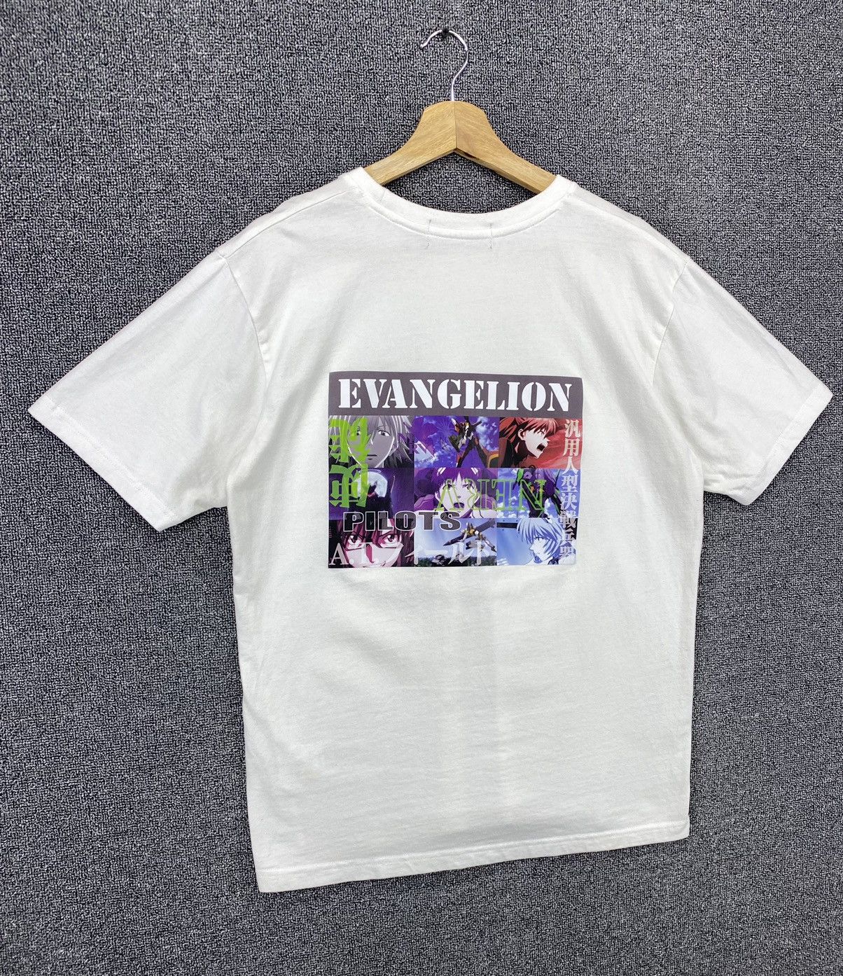 Anime Vintage Neon Genesis Evangelion Pilots Anime Tees T Shirts Size US L / EU 52-54 / 3 - 2 Thumbnail