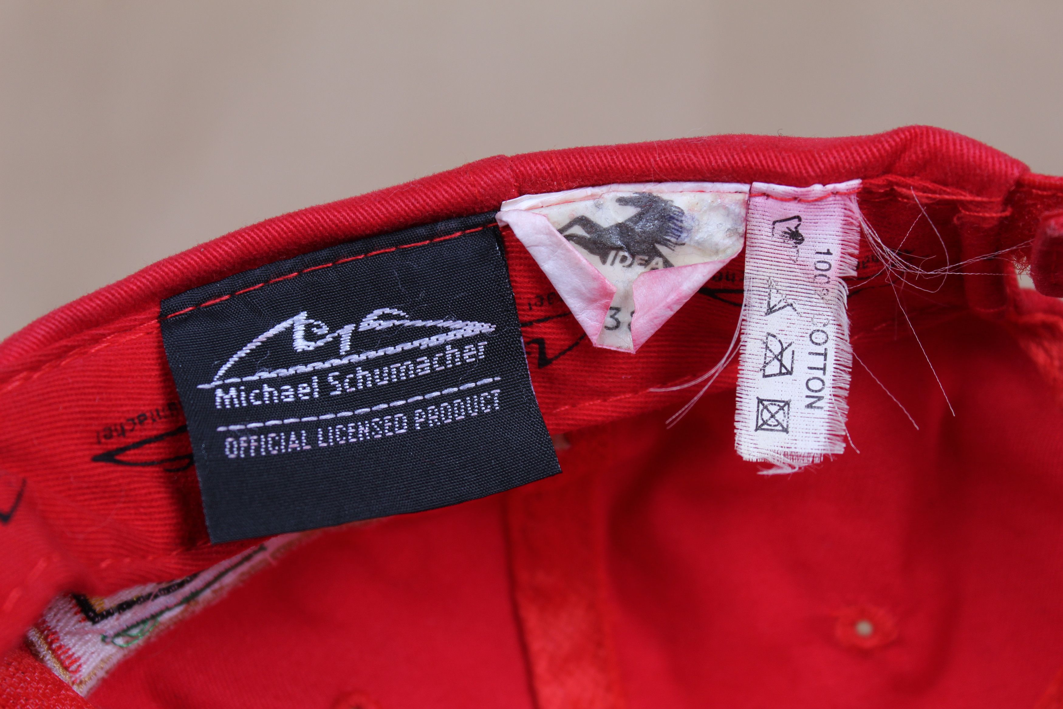Ferrari Vintage Ferrari Michael Schumacher F1 Formula Uno Cap Size ONE SIZE - 7 Thumbnail