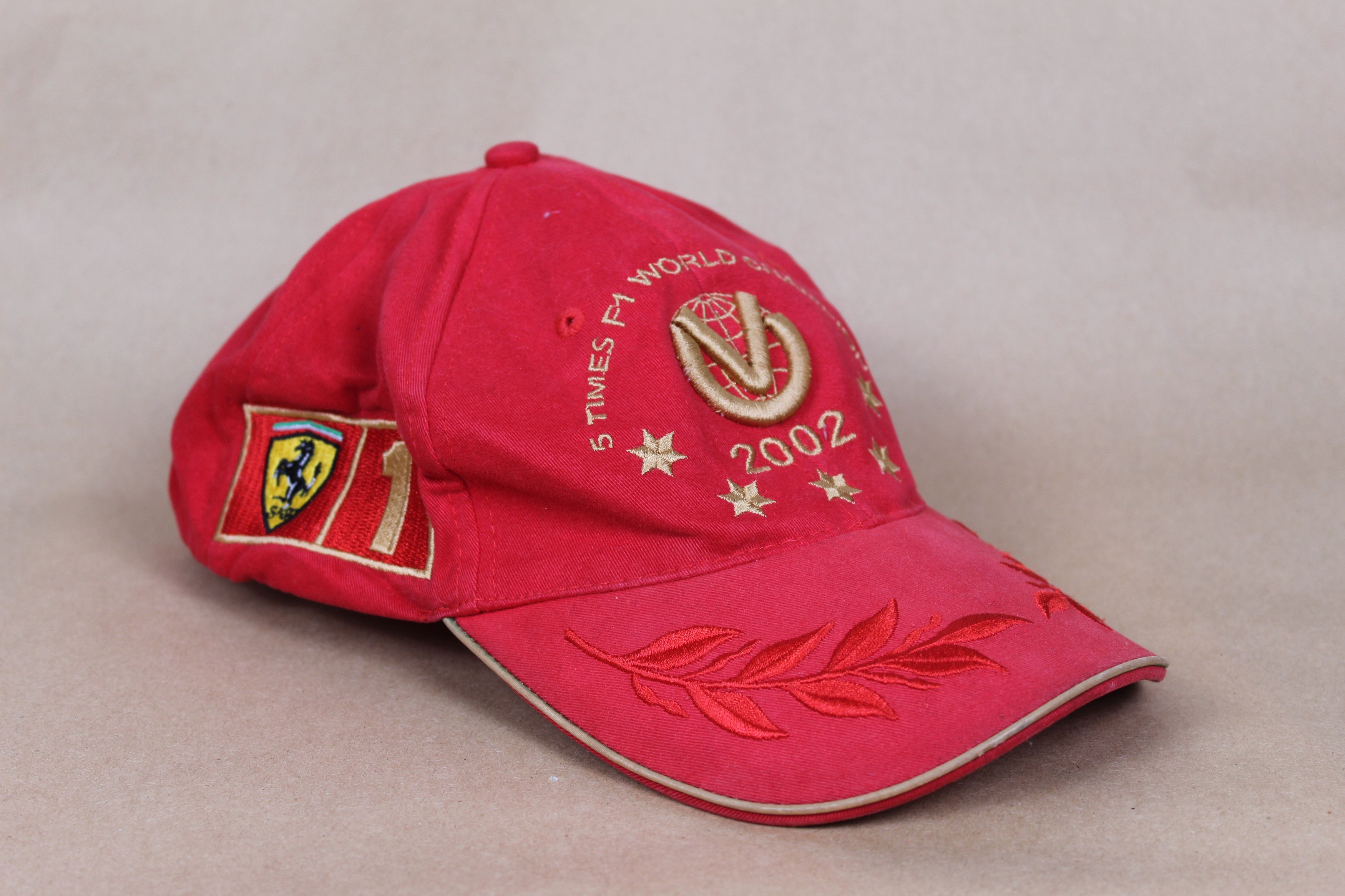 Ferrari Vintage Ferrari Michael Schumacher F1 Formula Uno Cap Size ONE SIZE - 1 Thumbnail