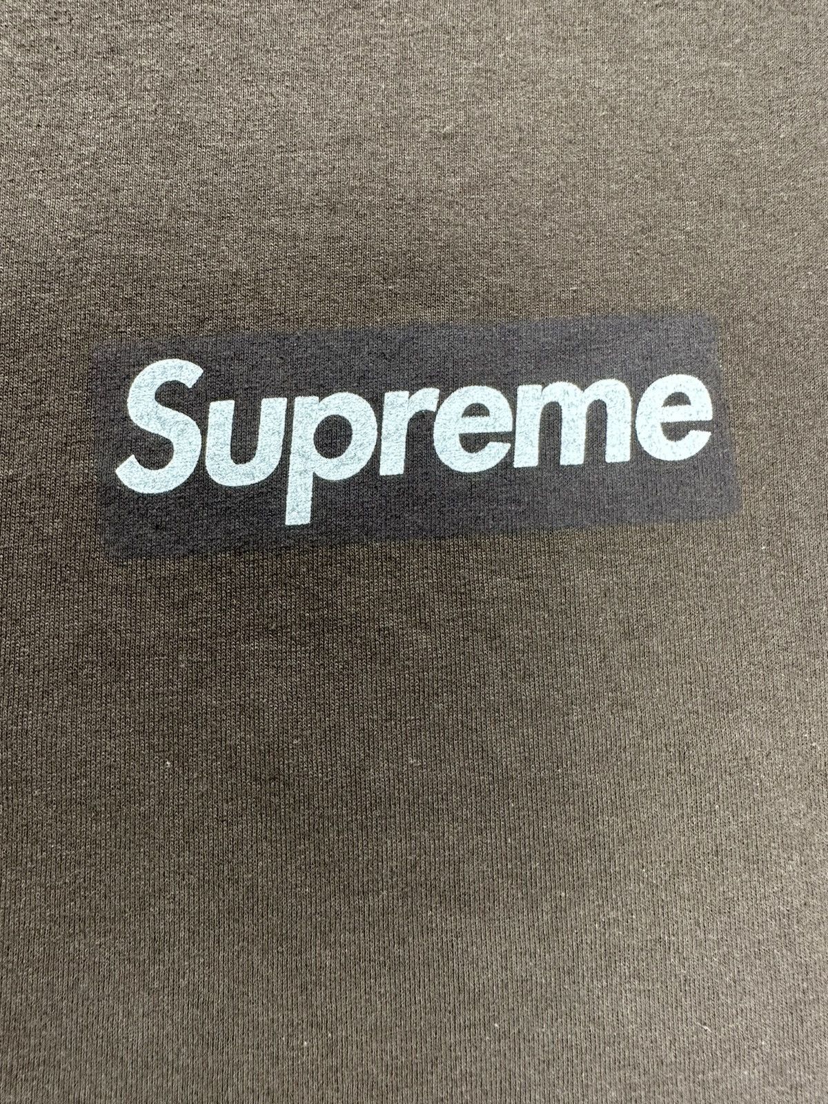 Supreme Brown Box Logo Tee Size US L / EU 52-54 / 3 - 2 Thumbnail