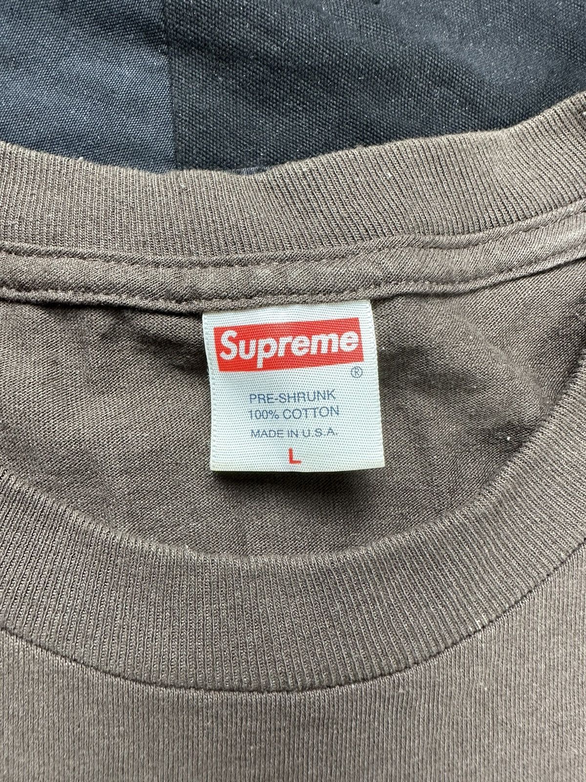 Supreme Brown Box Logo Tee Size US L / EU 52-54 / 3 - 4 Thumbnail