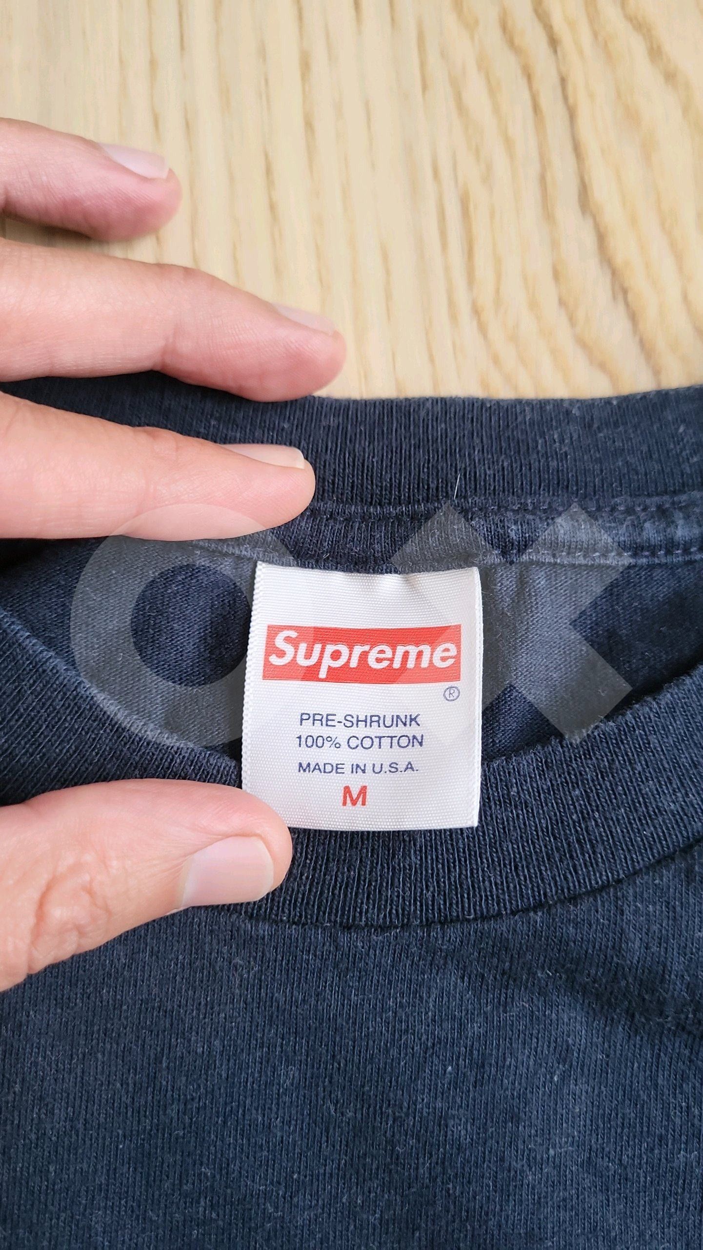 Supreme Supreme Box Logo L/S Tee (Navy) Size US M / EU 48-50 / 2 - 3 Thumbnail