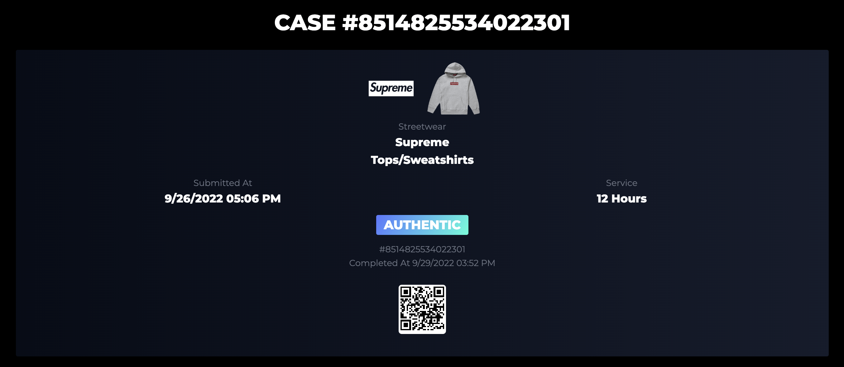 Supreme Supreme Box Logo L/S Tee (Navy) Size US M / EU 48-50 / 2 - 5 Thumbnail