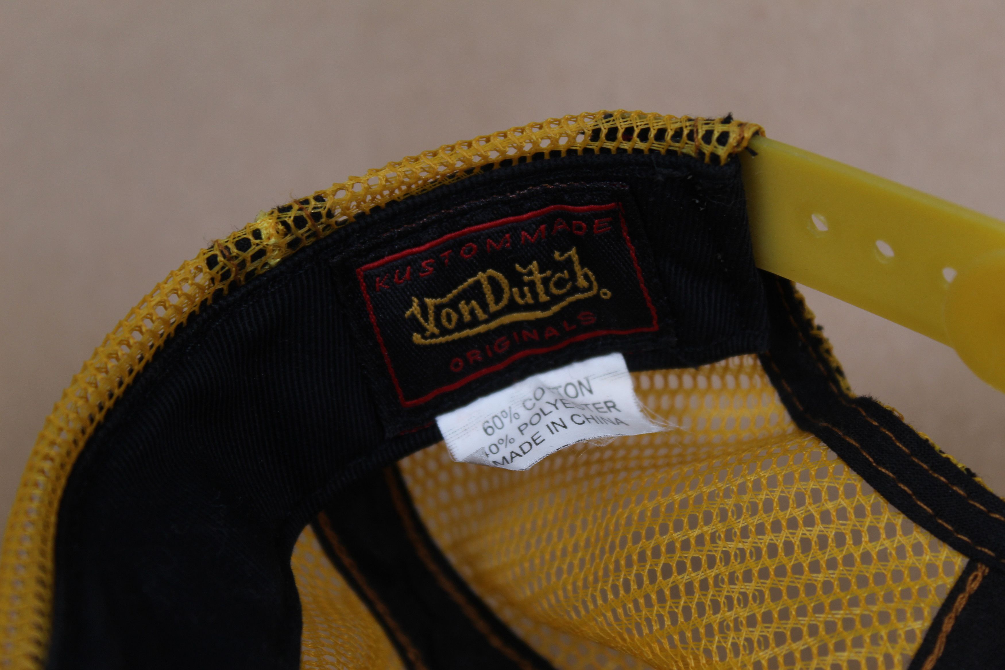 Von Dutch Vintage Von Dutch Cap Size ONE SIZE - 5 Thumbnail