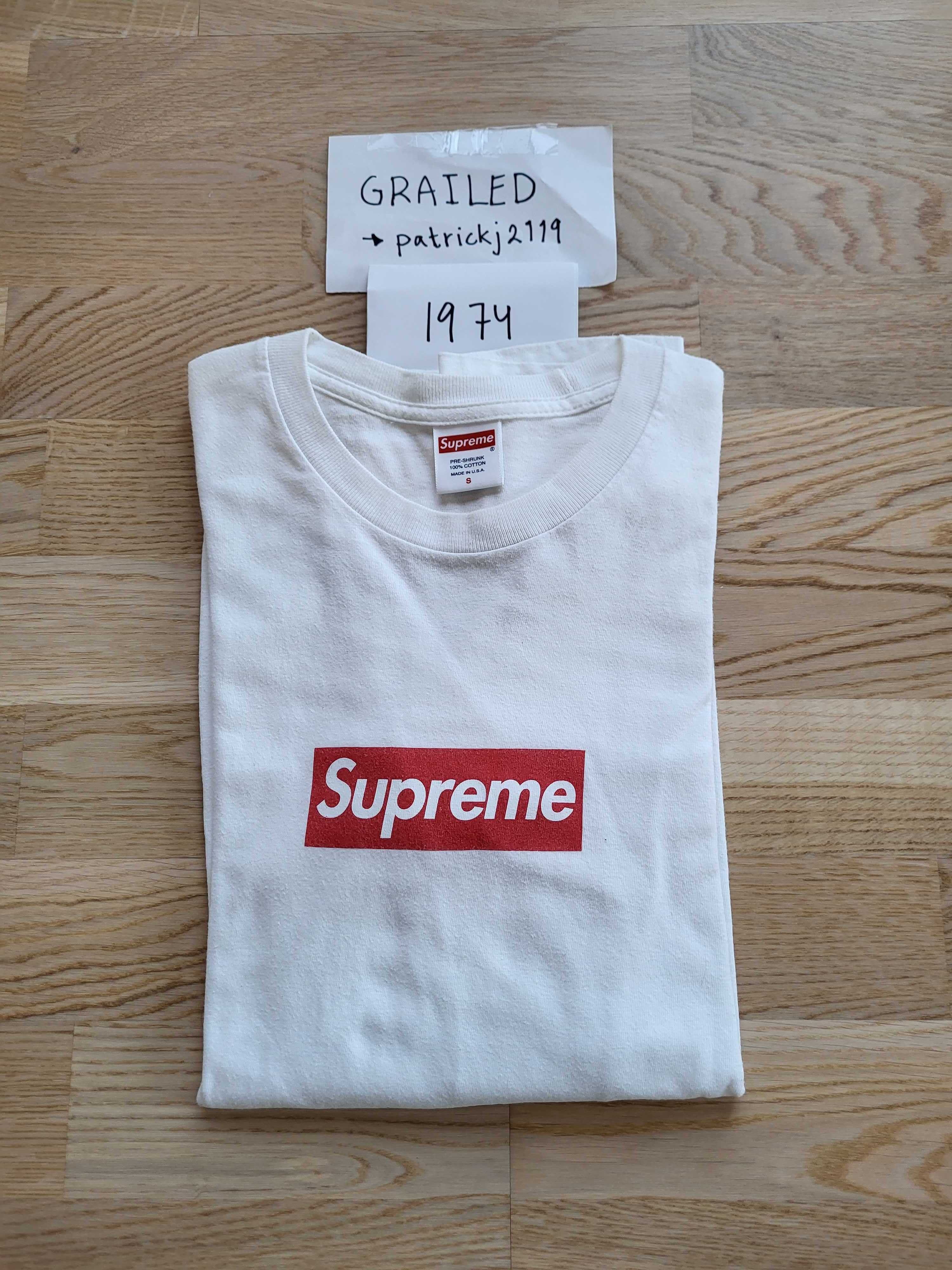 Supreme Supreme Box Logo L/S Tee White