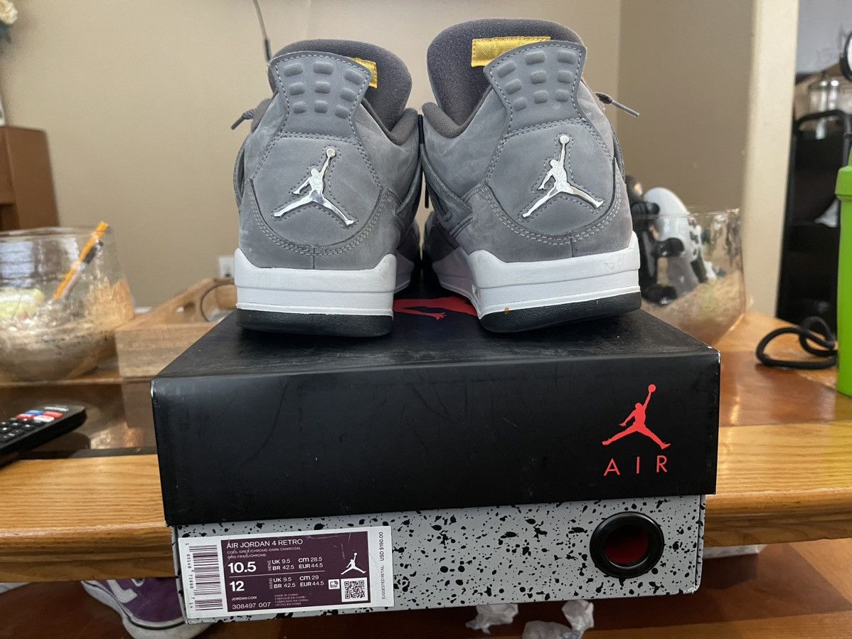 Jordan Brand Cool grey aj4 Size US 10.5 / EU 43-44 - 6 Thumbnail