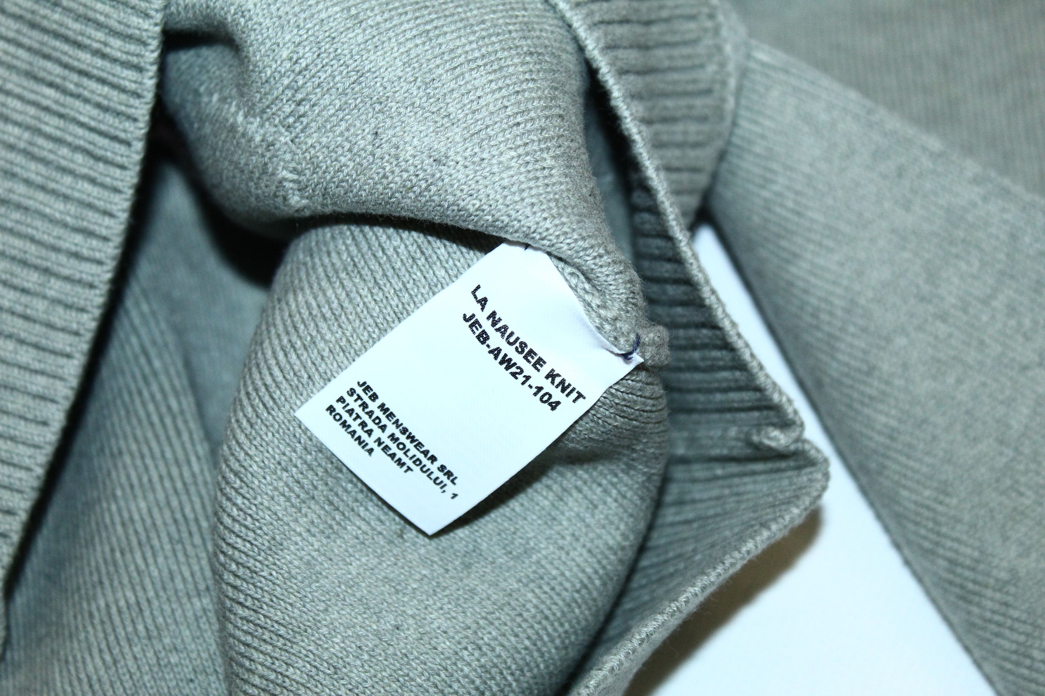 Other Julien Esteves Berthier NAUSEE - Crew Knit Sweater AW21 Size US M / EU 48-50 / 2 - 7 Thumbnail