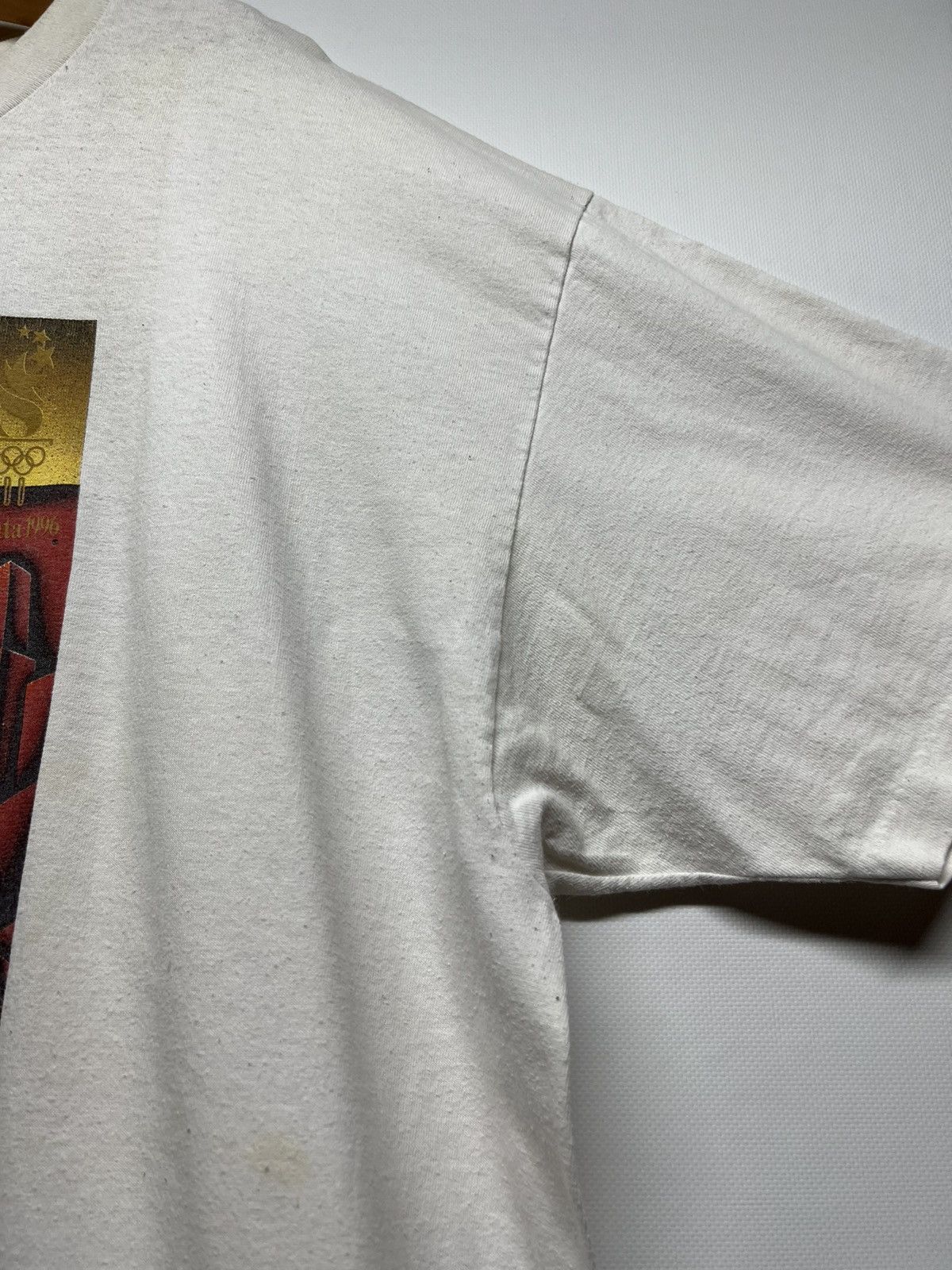 Coca Cola × USA Olympics × Vintage Vintage 1996 The Olympic Games Torch Relay Coca Cola T-Shirt Size US XXL / EU 58 / 5 - 10 Thumbnail