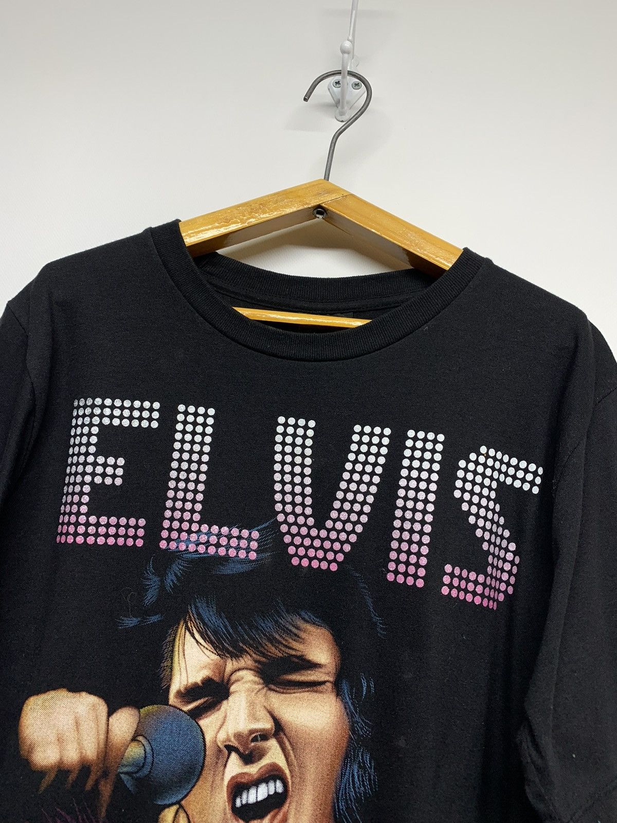 Vintage Vintage Y2k Elvis Presley Love Me Tender Big Logo T-Shirt Size US M / EU 48-50 / 2 - 2 Thumbnail