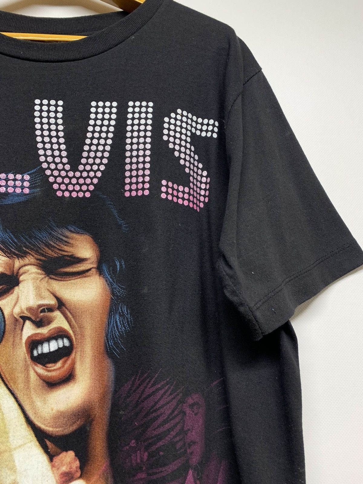 Vintage Vintage Y2k Elvis Presley Love Me Tender Big Logo T-Shirt Size US M / EU 48-50 / 2 - 4 Thumbnail