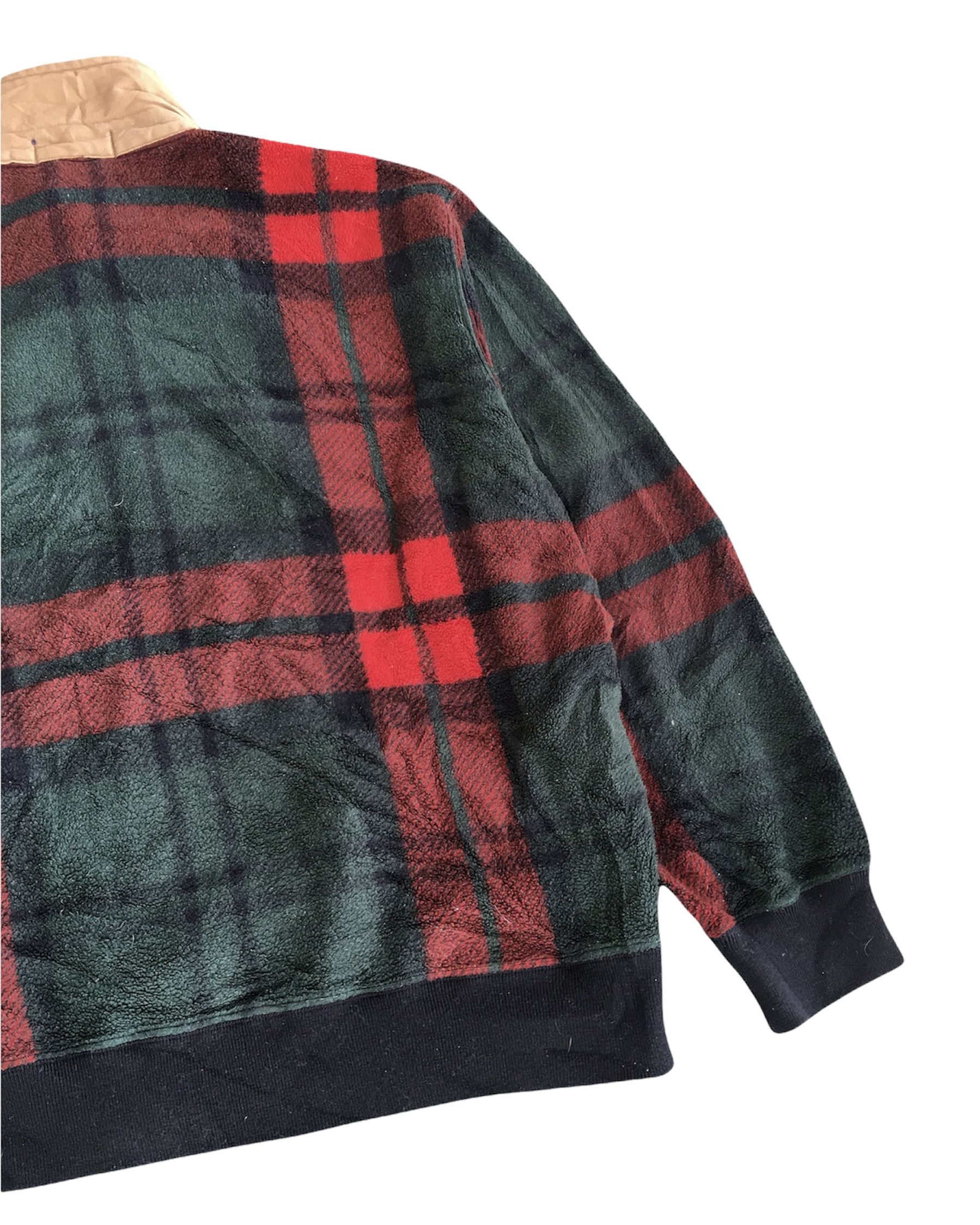 Vintage Vintage Polo Ralph Lauren Fleece Pullover menyala Size US L / EU 52-54 / 3 - 6 Thumbnail