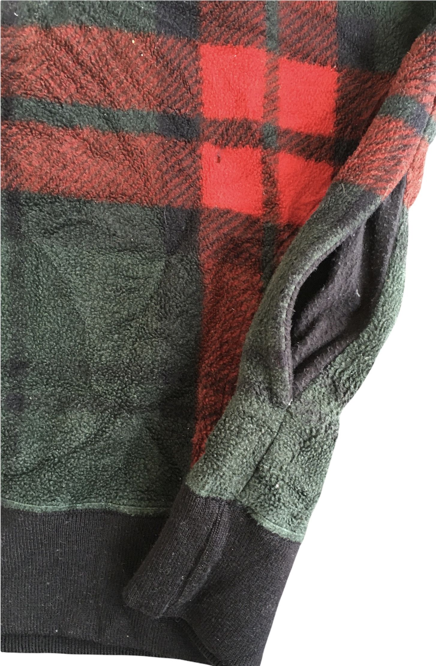 Vintage Vintage Polo Ralph Lauren Fleece Pullover menyala Size US L / EU 52-54 / 3 - 5 Thumbnail