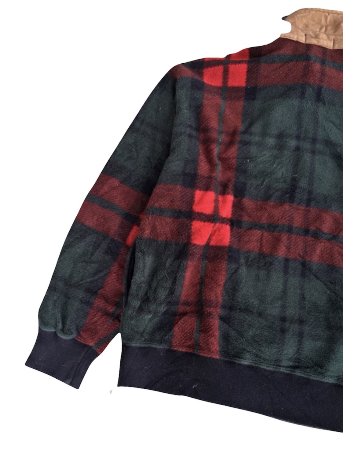 Vintage Vintage Polo Ralph Lauren Fleece Pullover menyala Size US L / EU 52-54 / 3 - 4 Thumbnail