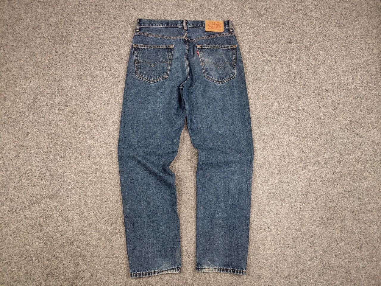 Levi's Vintage 90's Levis 550 Distressed Denim Blue Men's Jeans Size US 33 - 14 Thumbnail