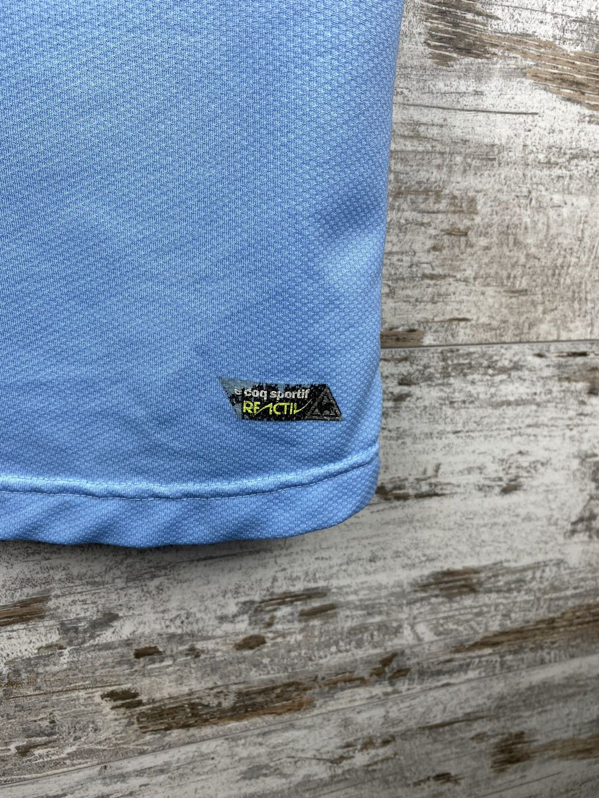 Le Coq Sportif Mens MANCHESTER CITY 2008/09 ORIGINAL HOME FOOTBALL T SHIRT Size US L / EU 52-54 / 3 - 4 Thumbnail