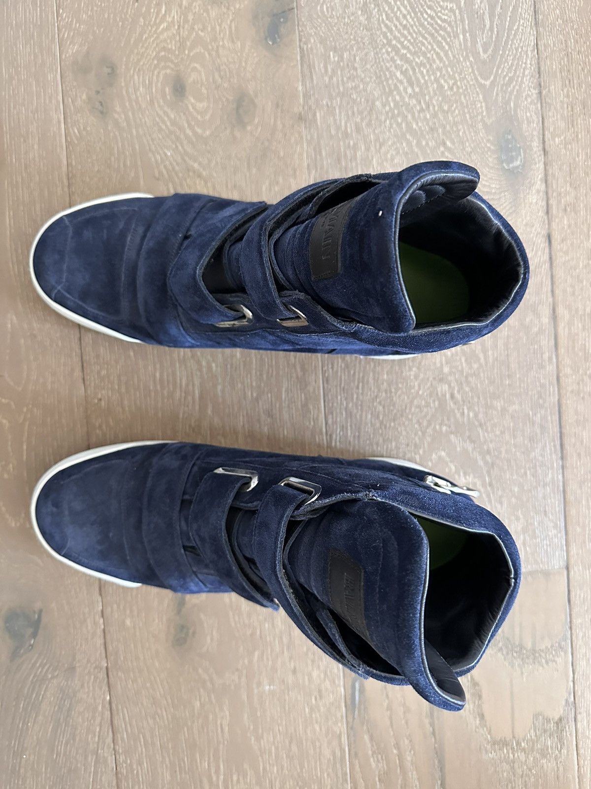 Balmain Leather High Top Boots (out of production edition) Size US 13 / EU 46 - 4 Thumbnail