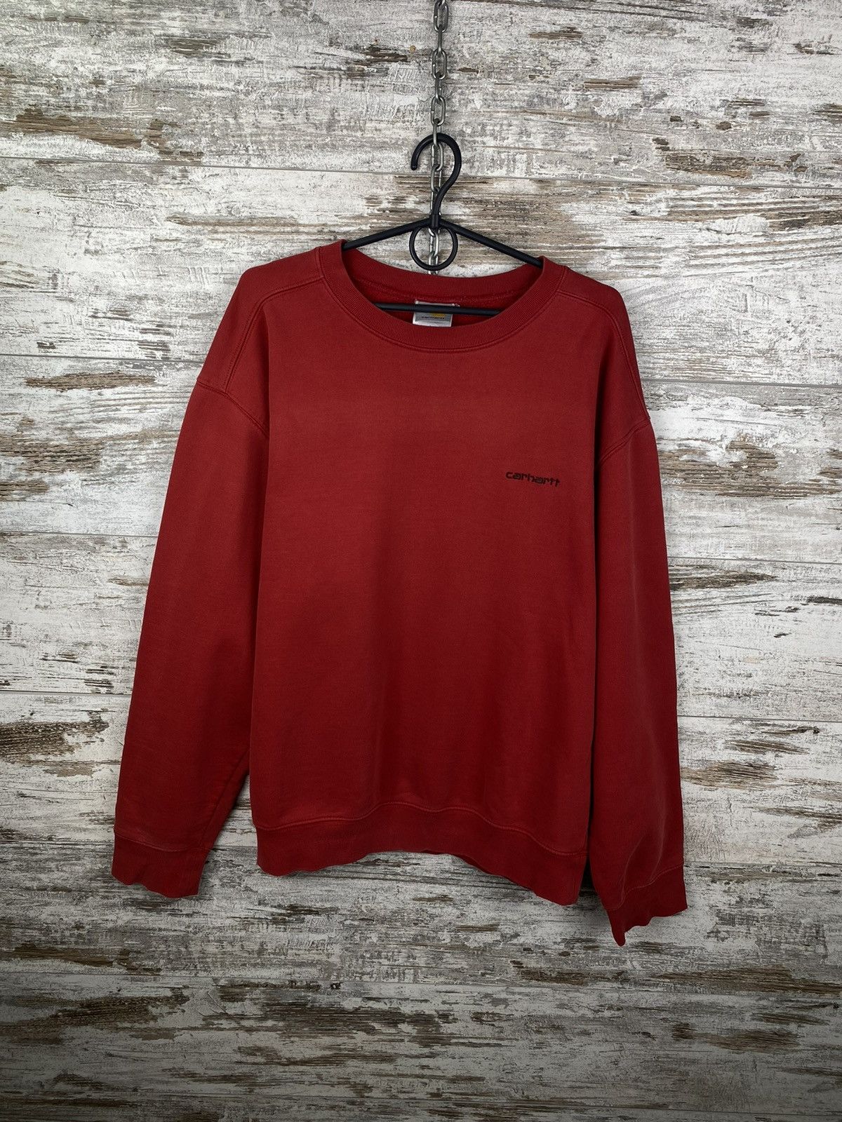 Carhartt × Vintage Mens Vintage Carhartt Distressed Sweatshirt rare y2k drip Size US L / EU 52-54 / 3 - 2 Thumbnail