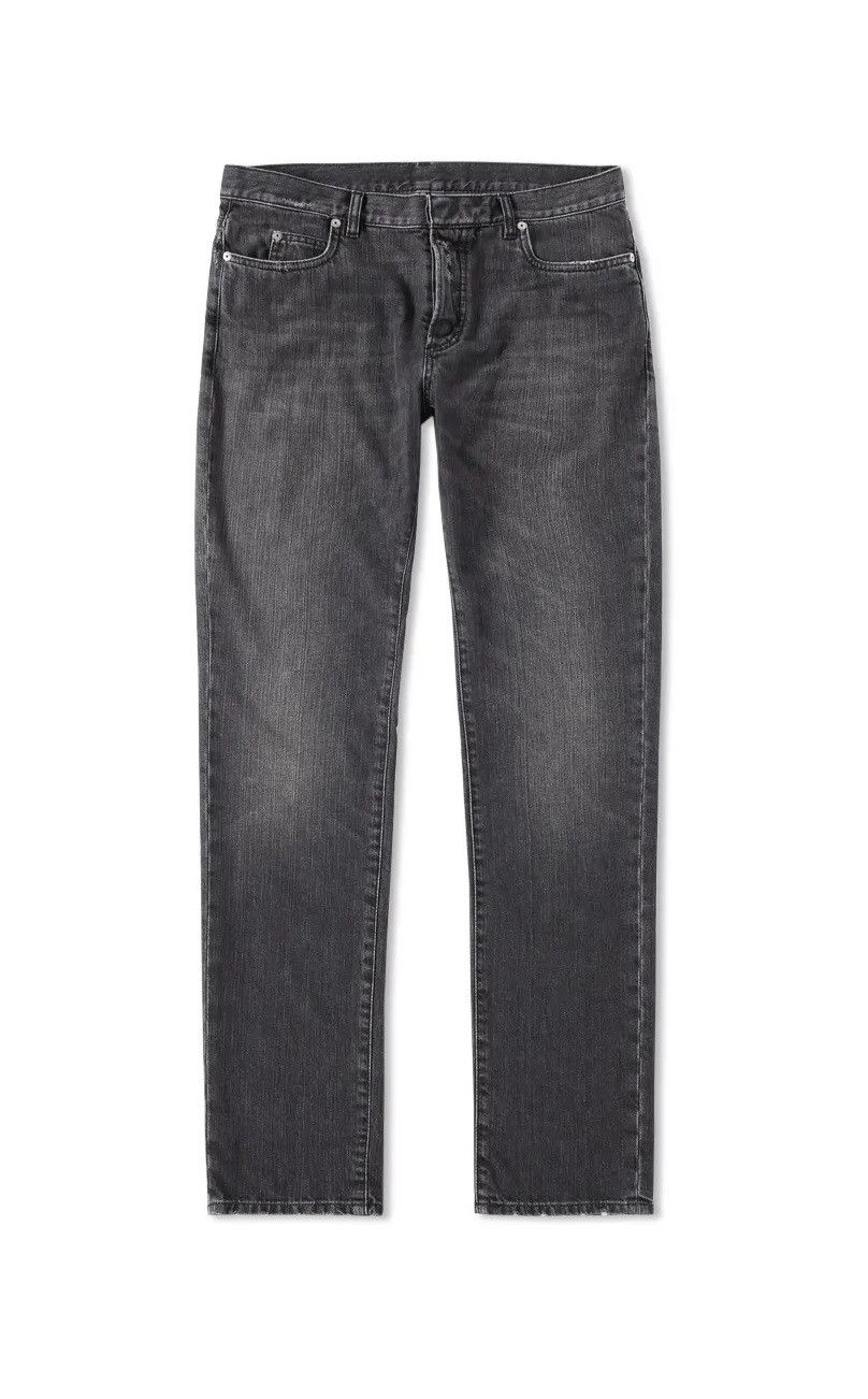 image of Maison Margiela Margiela Ss17 Denim Jeans - Washed Black, Men's (Size 32)