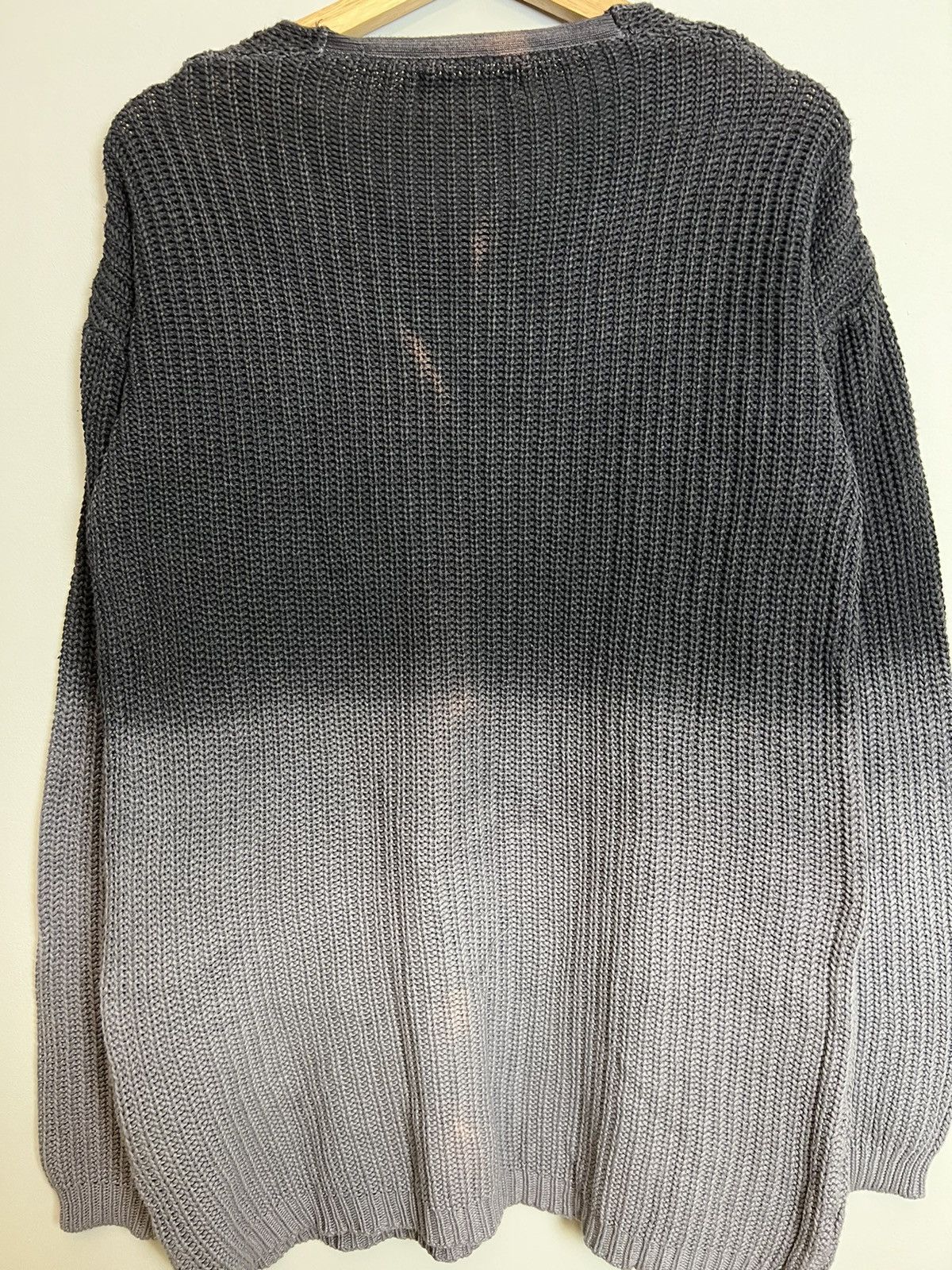 Japanese Brand Rare Future Past Gradient Avant Garde Oversize Knit Nirvana Size US S / EU 44-46 / 1 - 5 Thumbnail