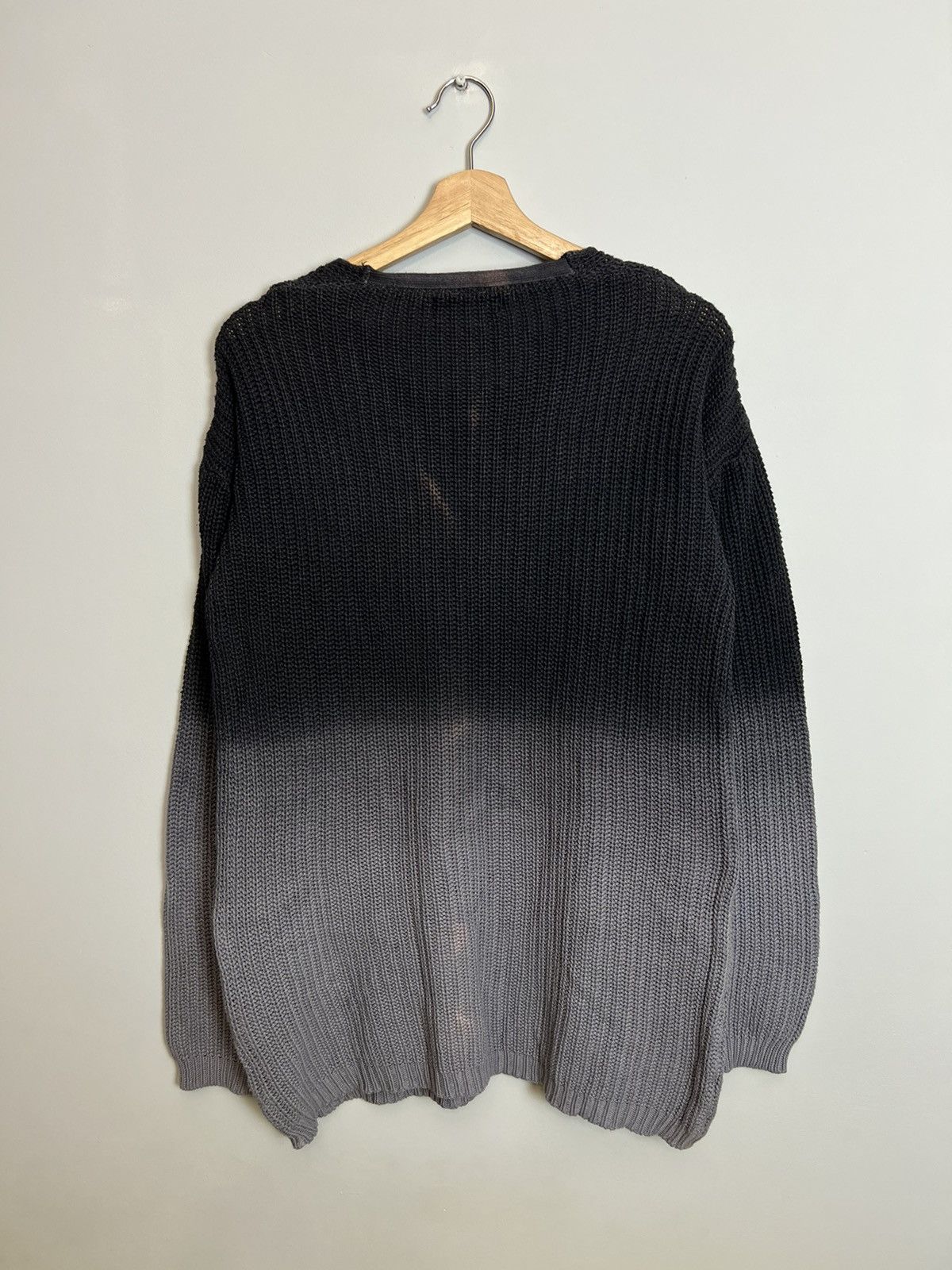 Japanese Brand Rare Future Past Gradient Avant Garde Oversize Knit Nirvana Size US S / EU 44-46 / 1 - 2 Thumbnail