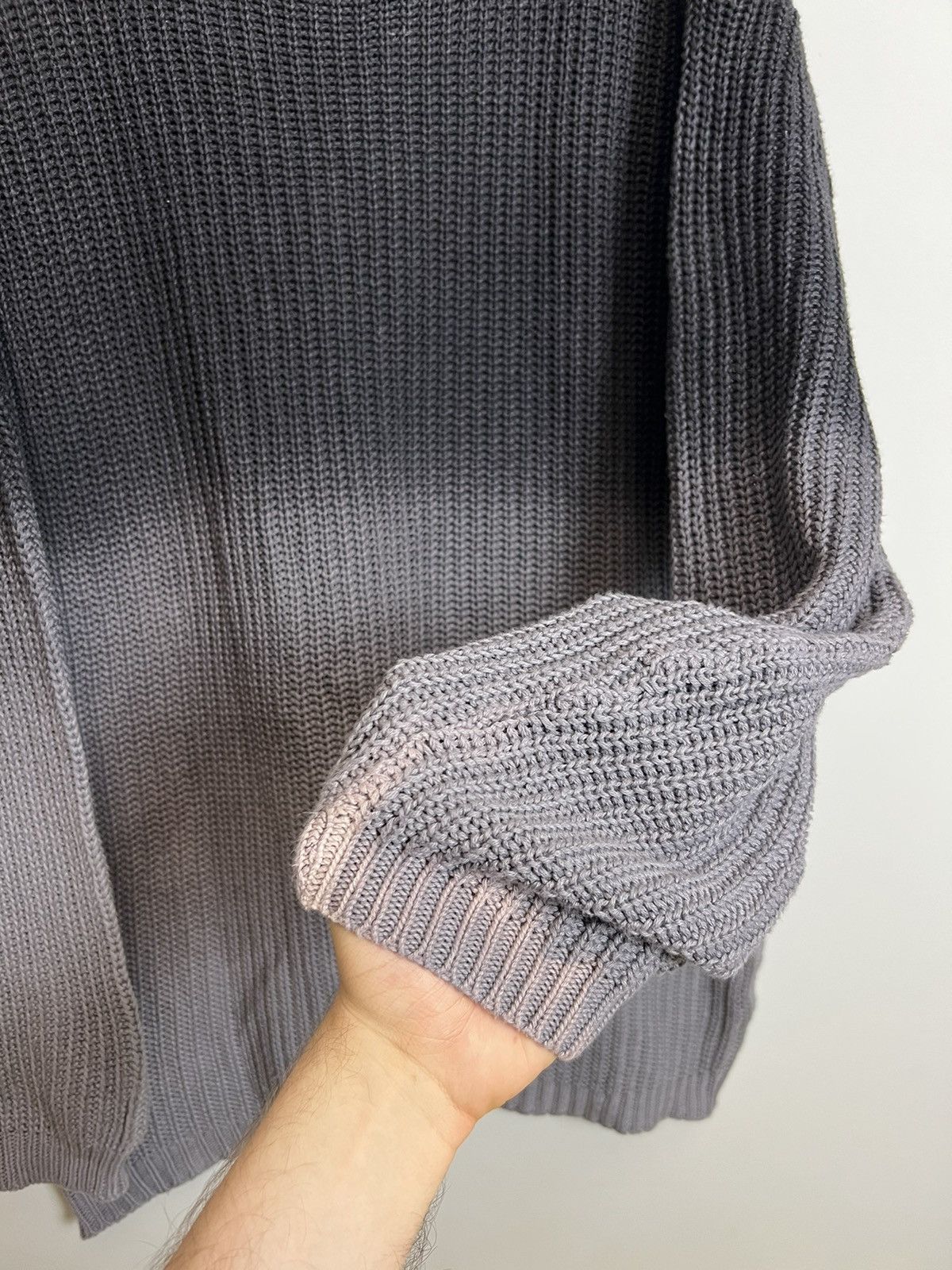 Japanese Brand Rare Future Past Gradient Avant Garde Oversize Knit Nirvana Size US S / EU 44-46 / 1 - 4 Thumbnail