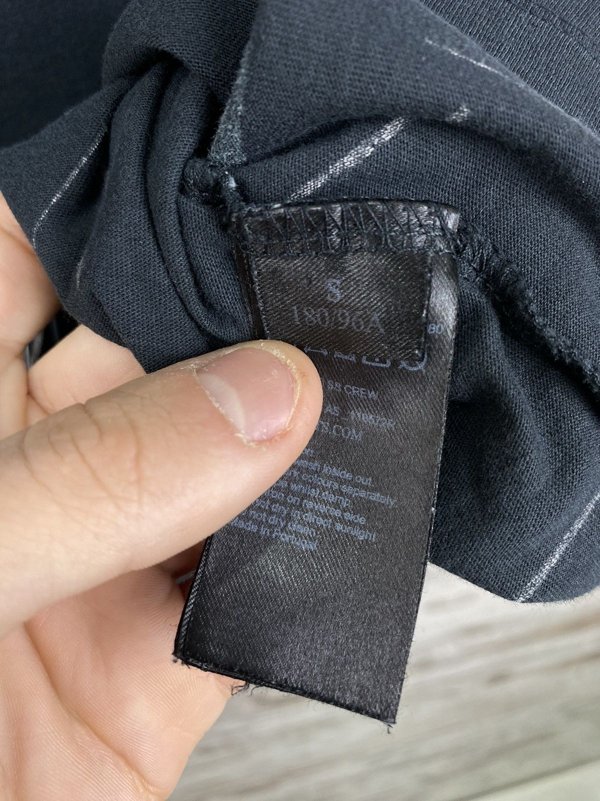 Allsaints × Japanese Brand Mens AllSaints AOTELAND SS CREW T-shirt Size US S / EU 44-46 / 1 - 3 Thumbnail
