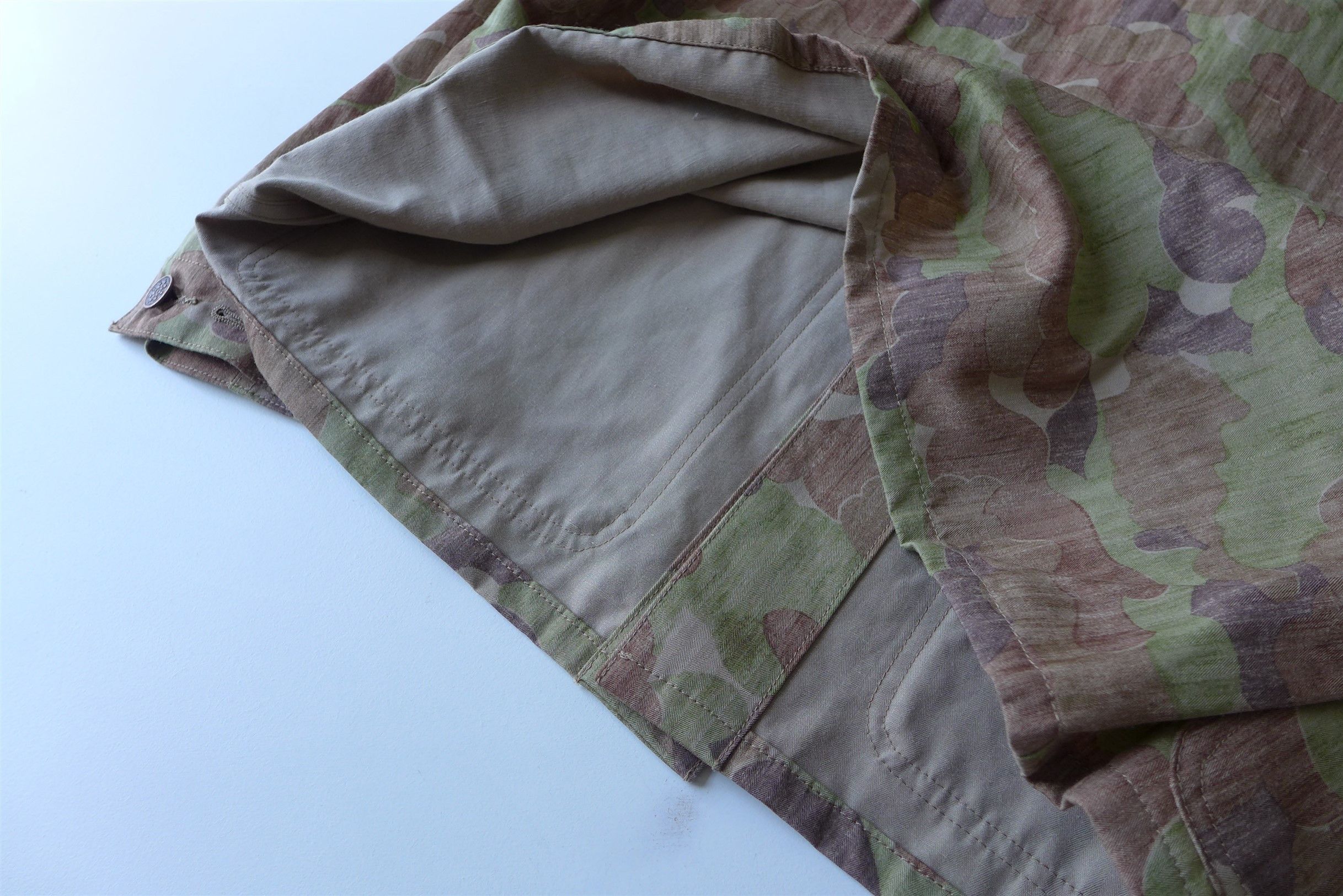 Visvim Visvim Baker Coverall Jacket - Herringbone Camo Print Size US M / EU 48-50 / 2 - 9 Thumbnail