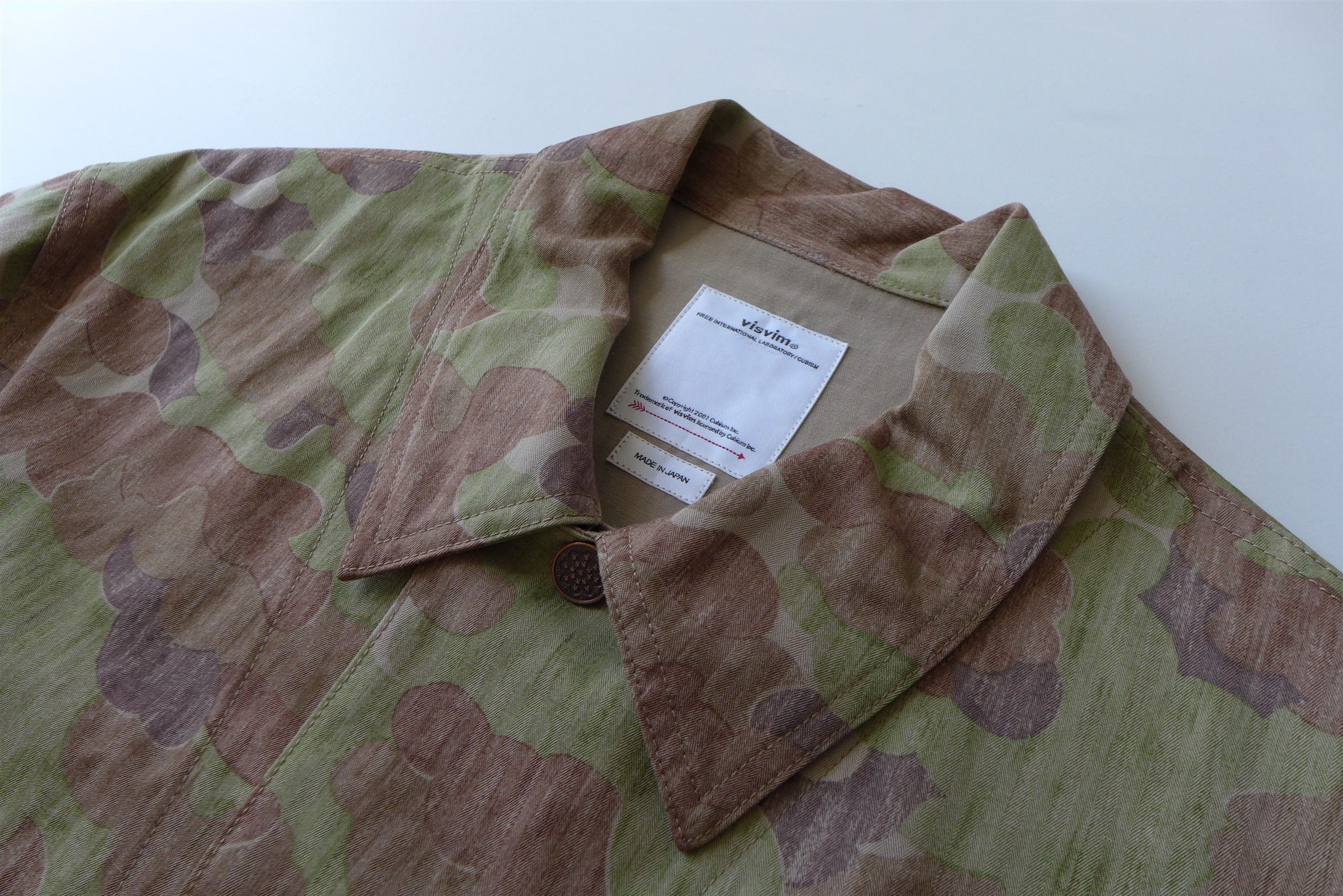 Visvim Visvim Baker Coverall Jacket - Herringbone Camo Print Size US M / EU 48-50 / 2 - 5 Thumbnail