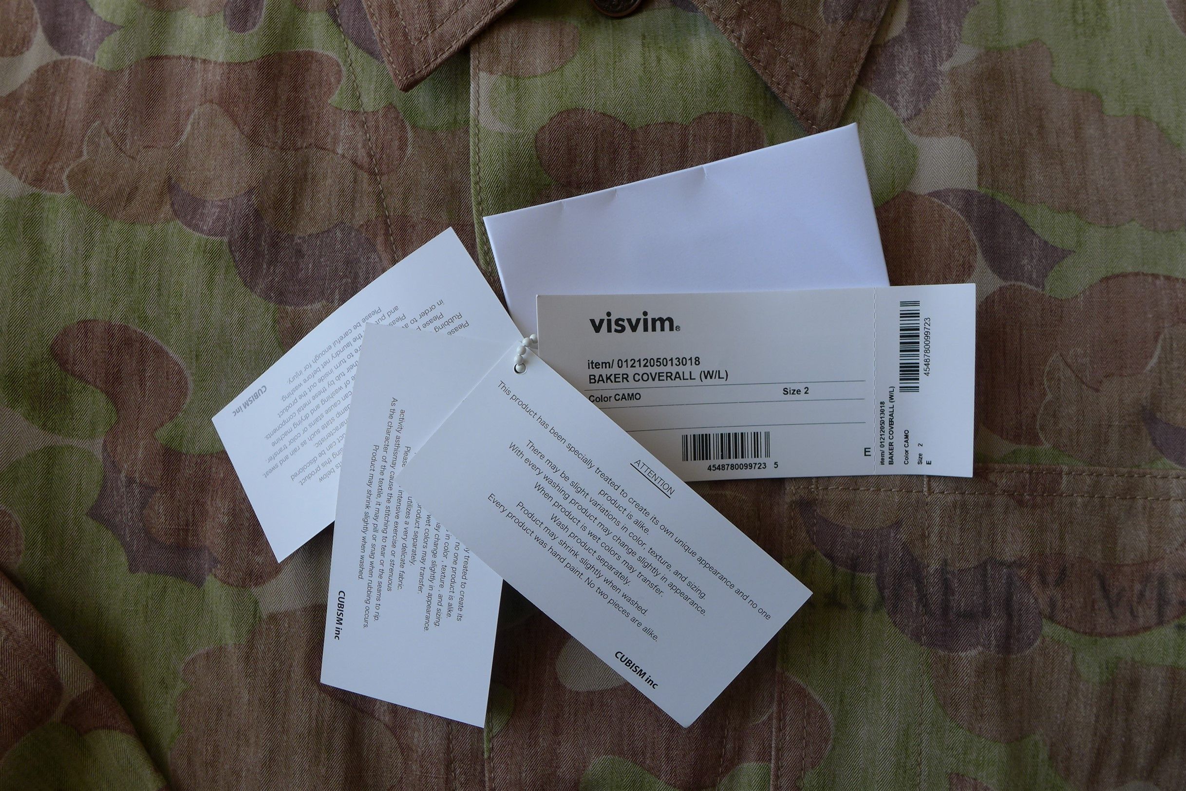 Visvim Visvim Baker Coverall Jacket - Herringbone Camo Print Size US M / EU 48-50 / 2 - 11 Thumbnail