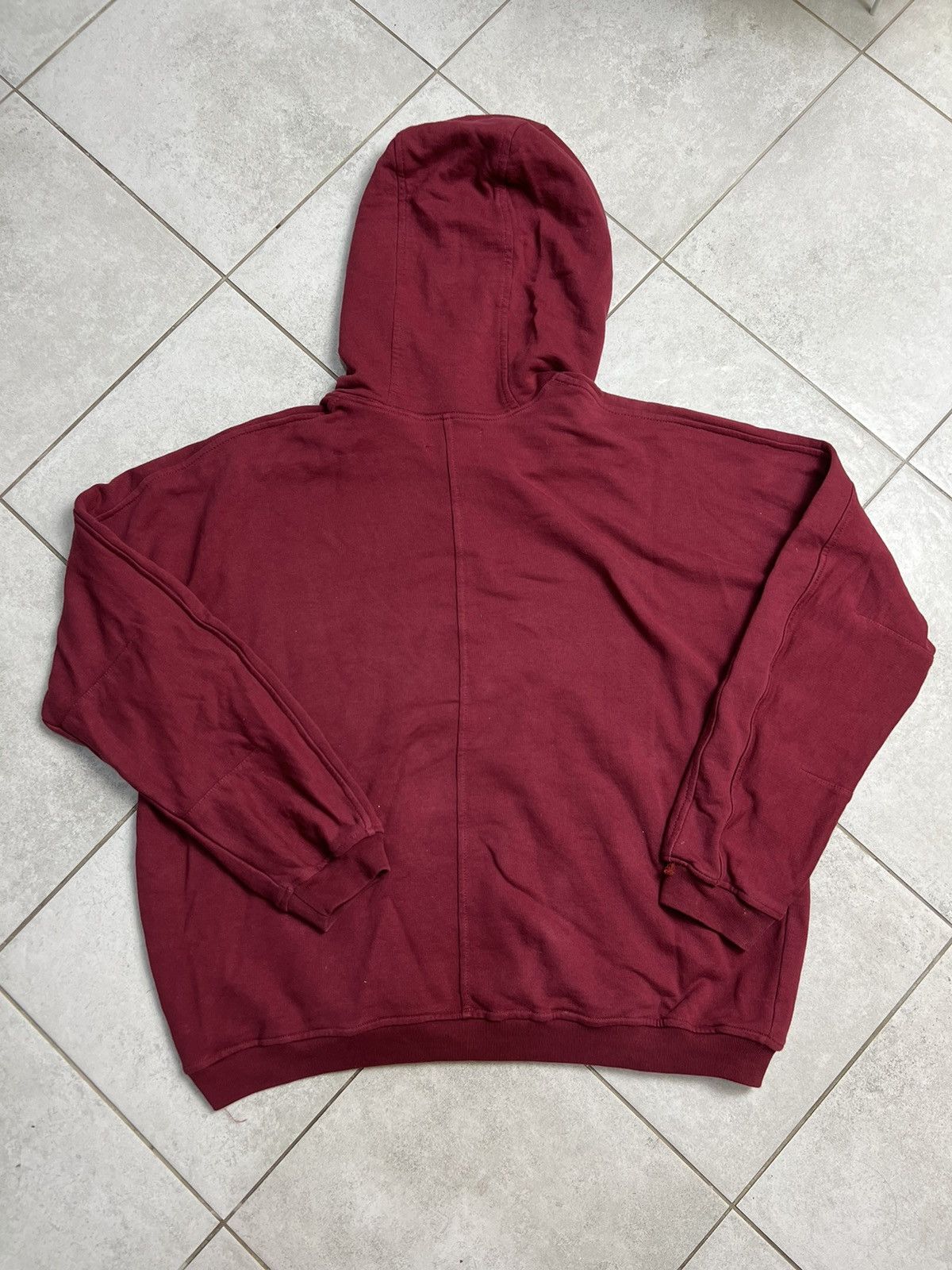 Represent Clo. Represent Clo Oversize Hoodie Large Burgundy Hype Streetwear Size US L / EU 52-54 / 3 - 2 Thumbnail
