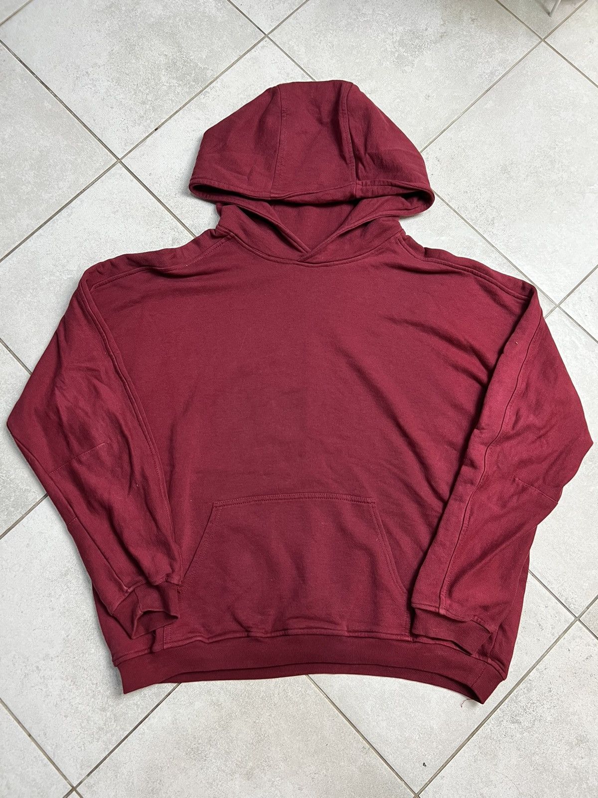 Represent Clo. Represent Clo Oversize Hoodie Large Burgundy Hype Streetwear Size US L / EU 52-54 / 3 - 1 Thumbnail