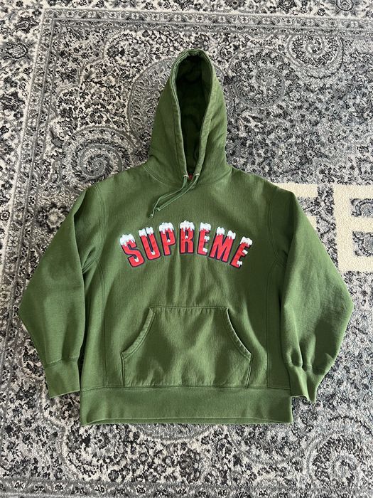 Supreme icy hot sale hoodie